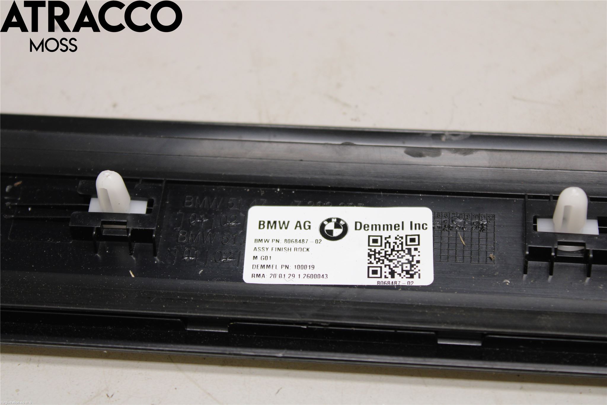 BMW X3 G01 18- List Høyre Side