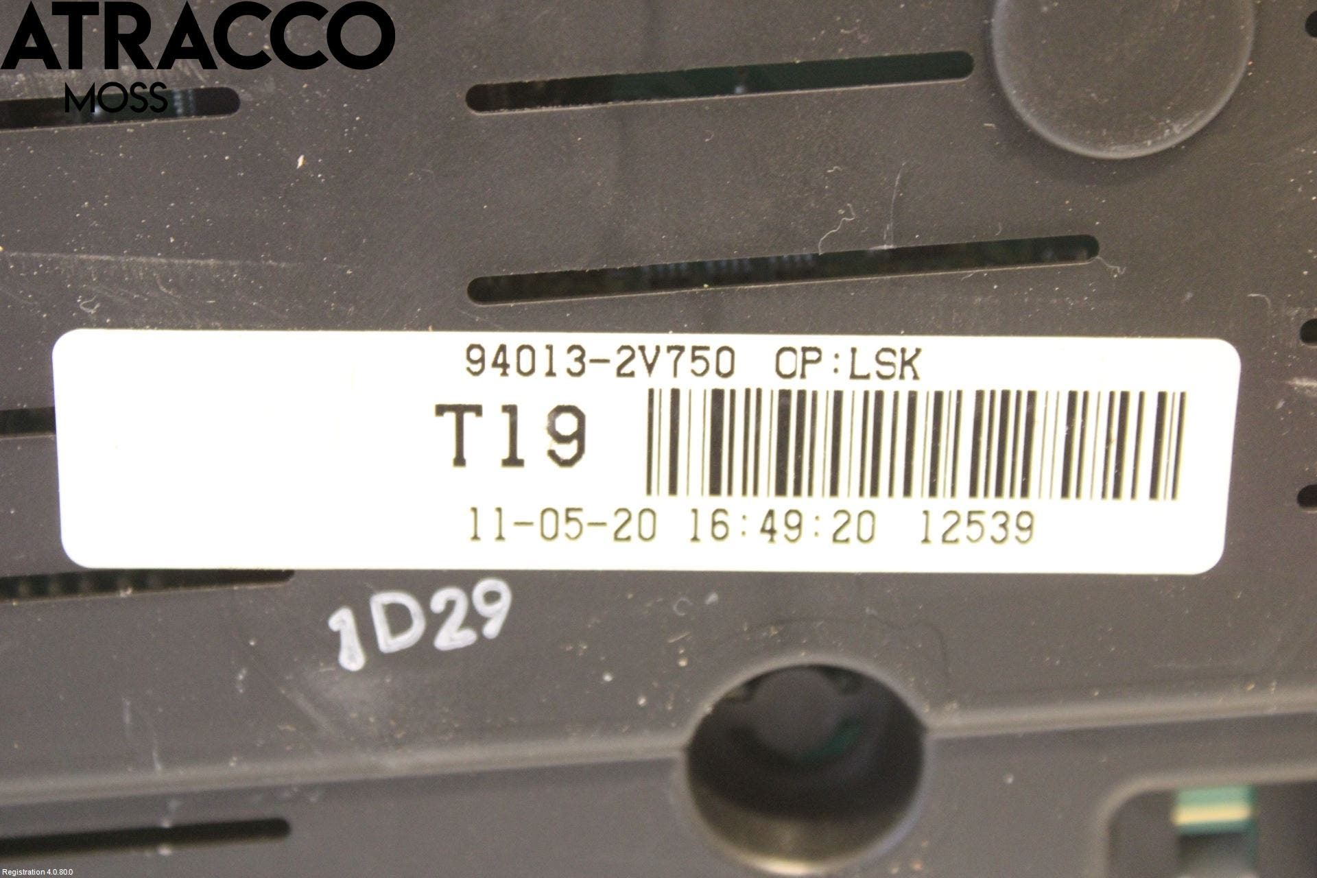 Hyundai VELOSTER 12-17 Instr Kombinert