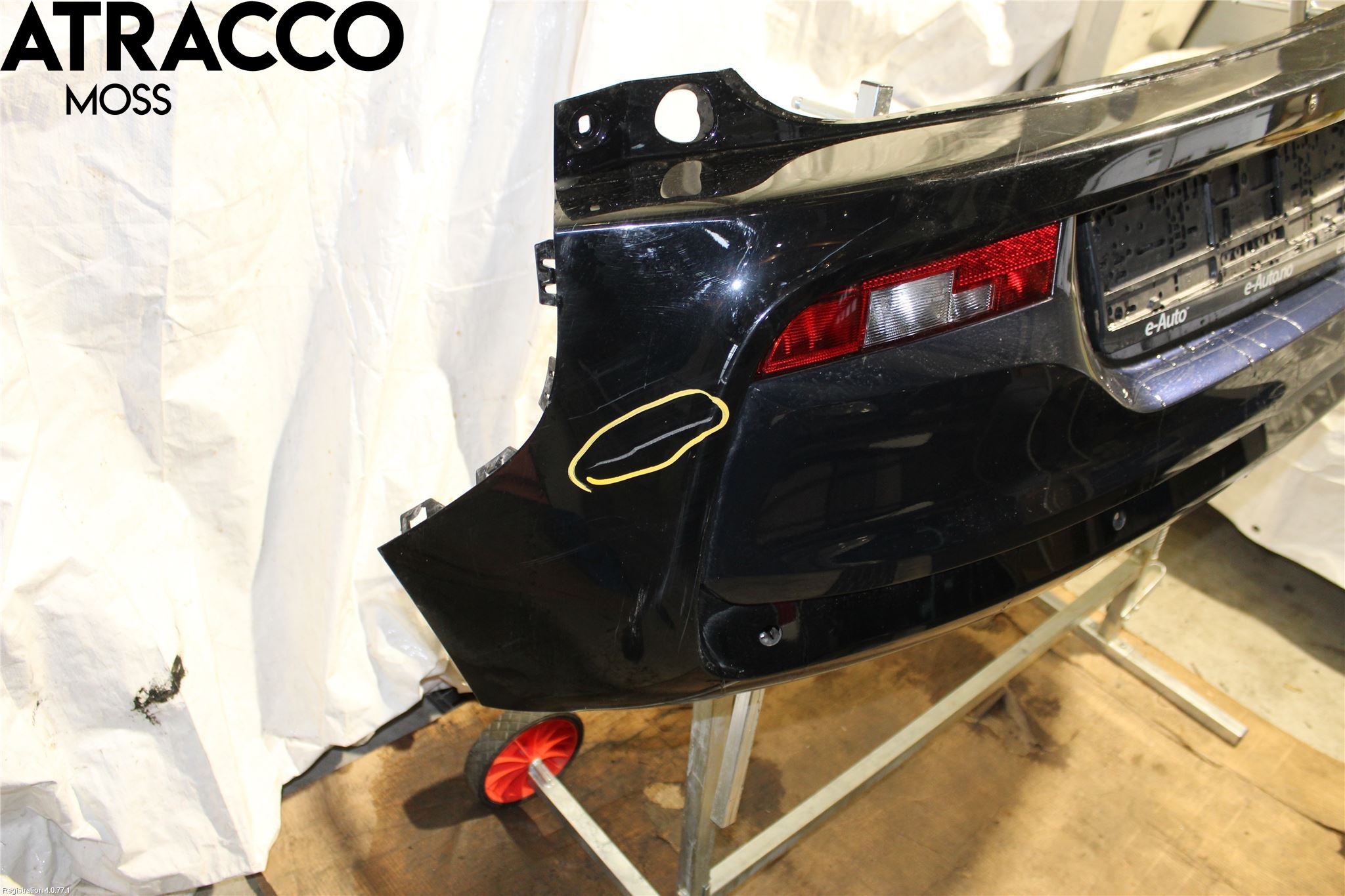 BMW i3 I01 13-22 Støtfanger Bak