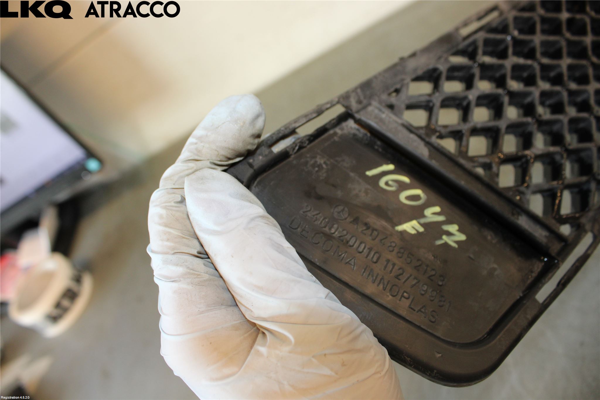 Mercedes-Benz MB C-KLASS (W204) 07-15 Grill-Gitter