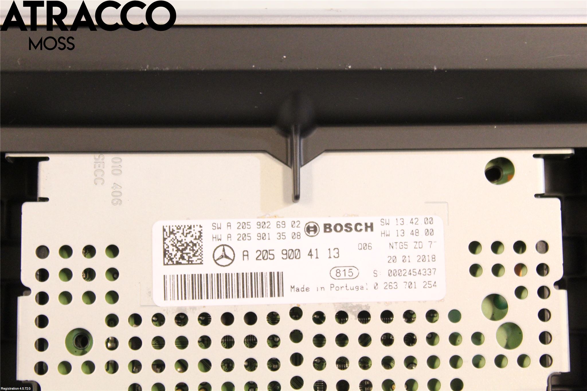 Mercedes-Benz MB C-KLASS (W205) 14-21 Multifunktionsdisplay