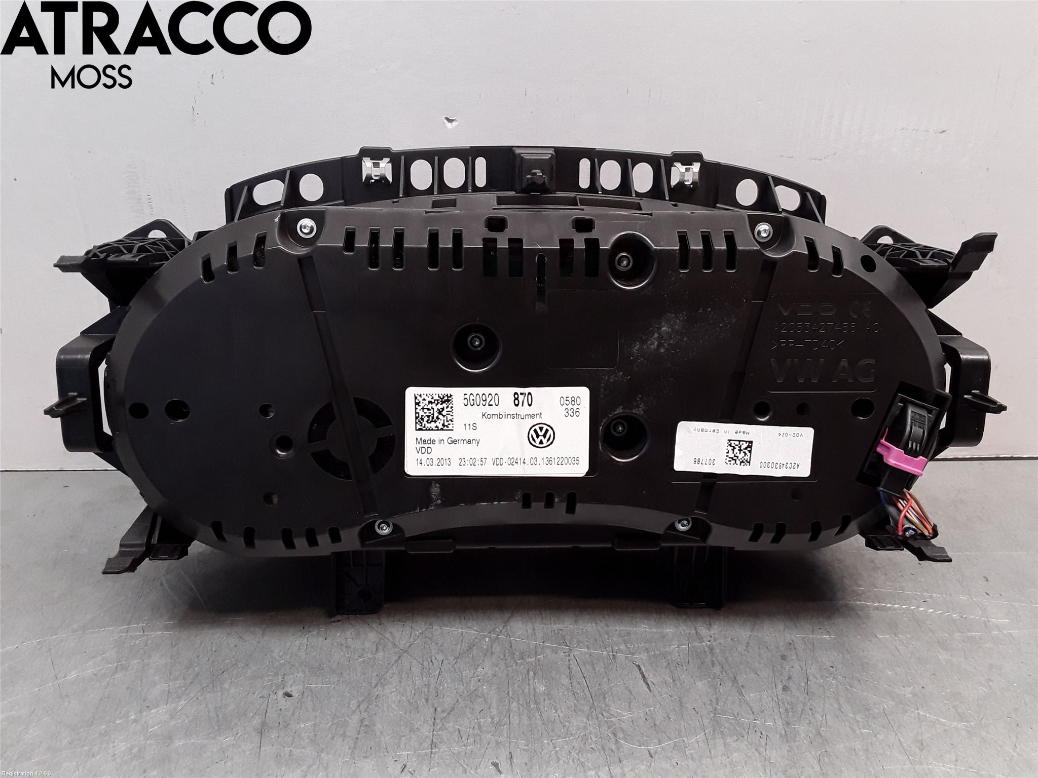 Volkswagen VW GOLF / E-GOLF VII 13-20 Instr Kombinert