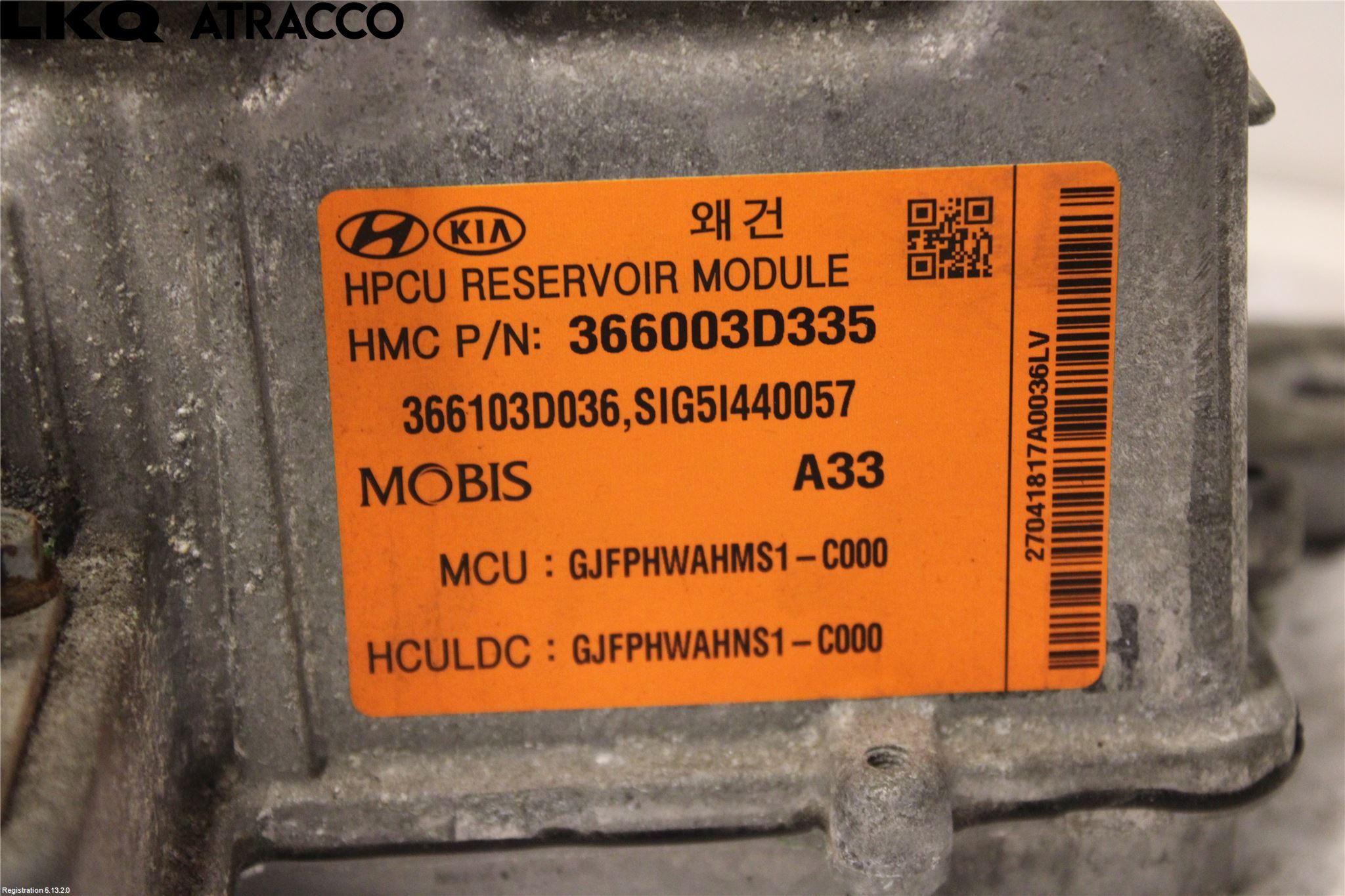 Kia OPTIMA 16-20 Inverter Hybrid