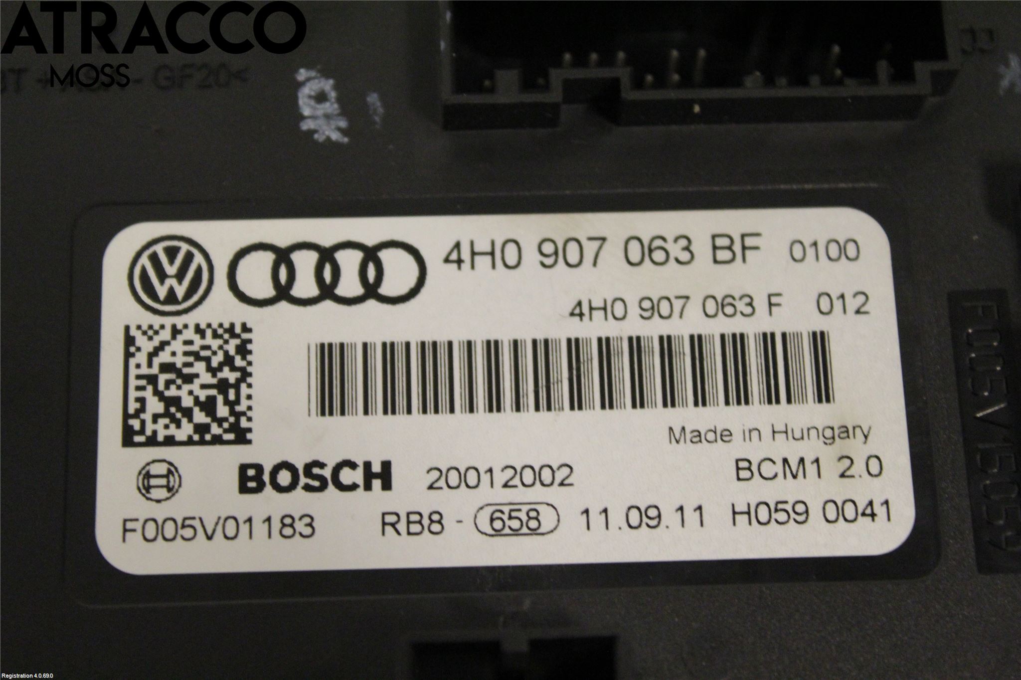 Audi A6/S6 4G 11-18 Styreenhet Øvrig