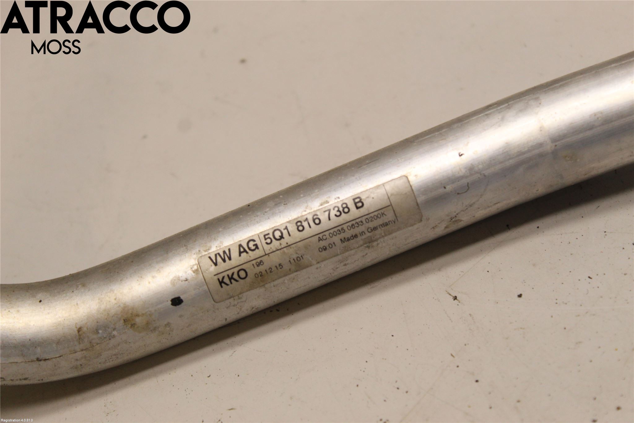 Skoda SUPERB 16-24 Varme Ac Slange - Rør