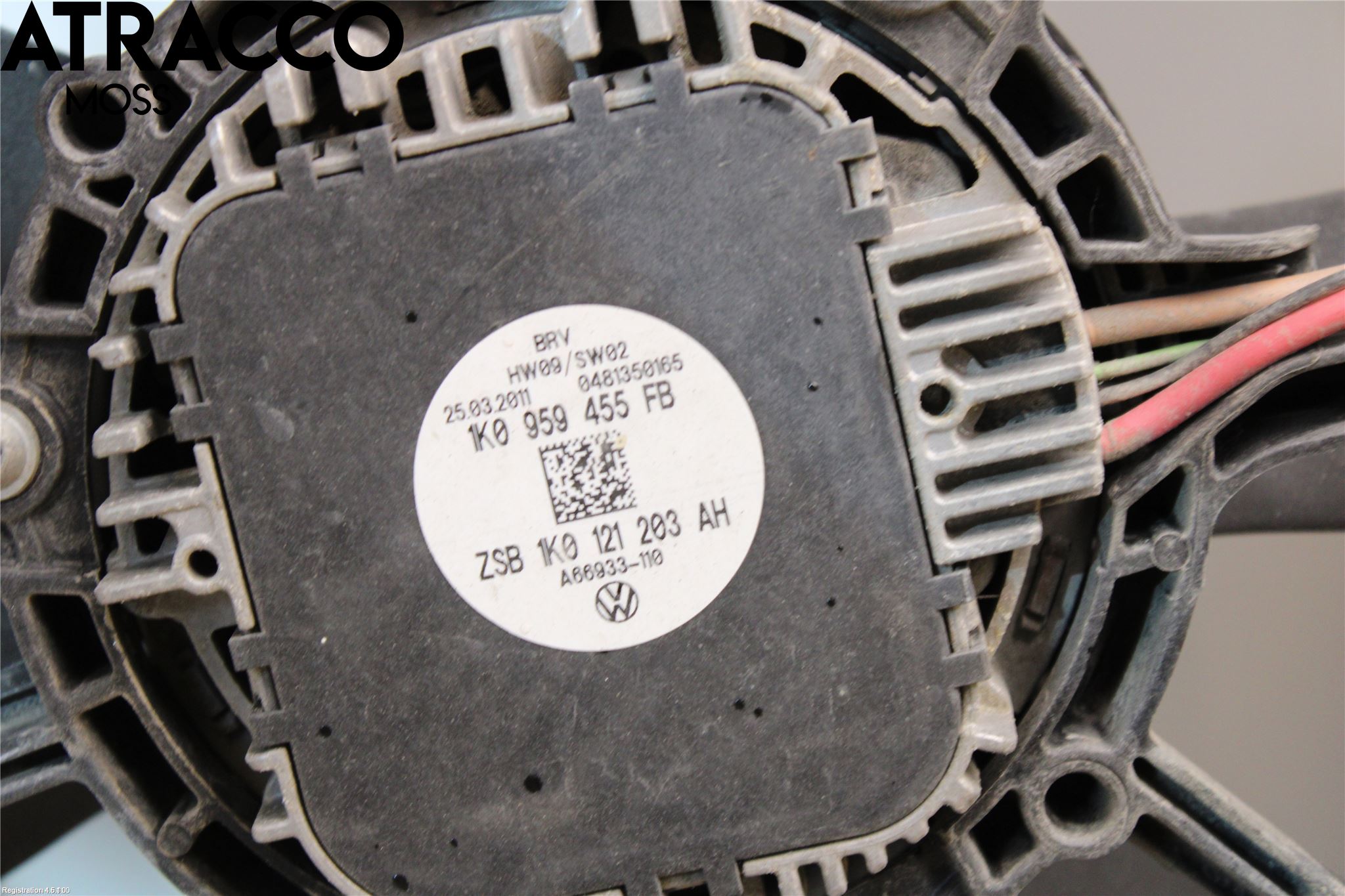 Audi A3/S3 05-13 Kjølevifte Elektrisk