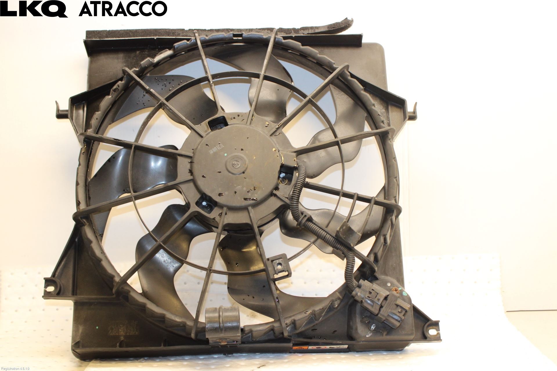 Kia SPORTAGE (SL) 11-15 Kjølevifte Elektrisk