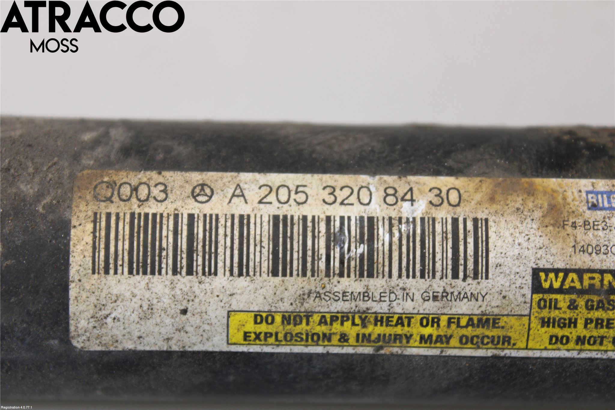 Mercedes-Benz MB C-KLASS (W205) 14-21 Støtdemper Bak