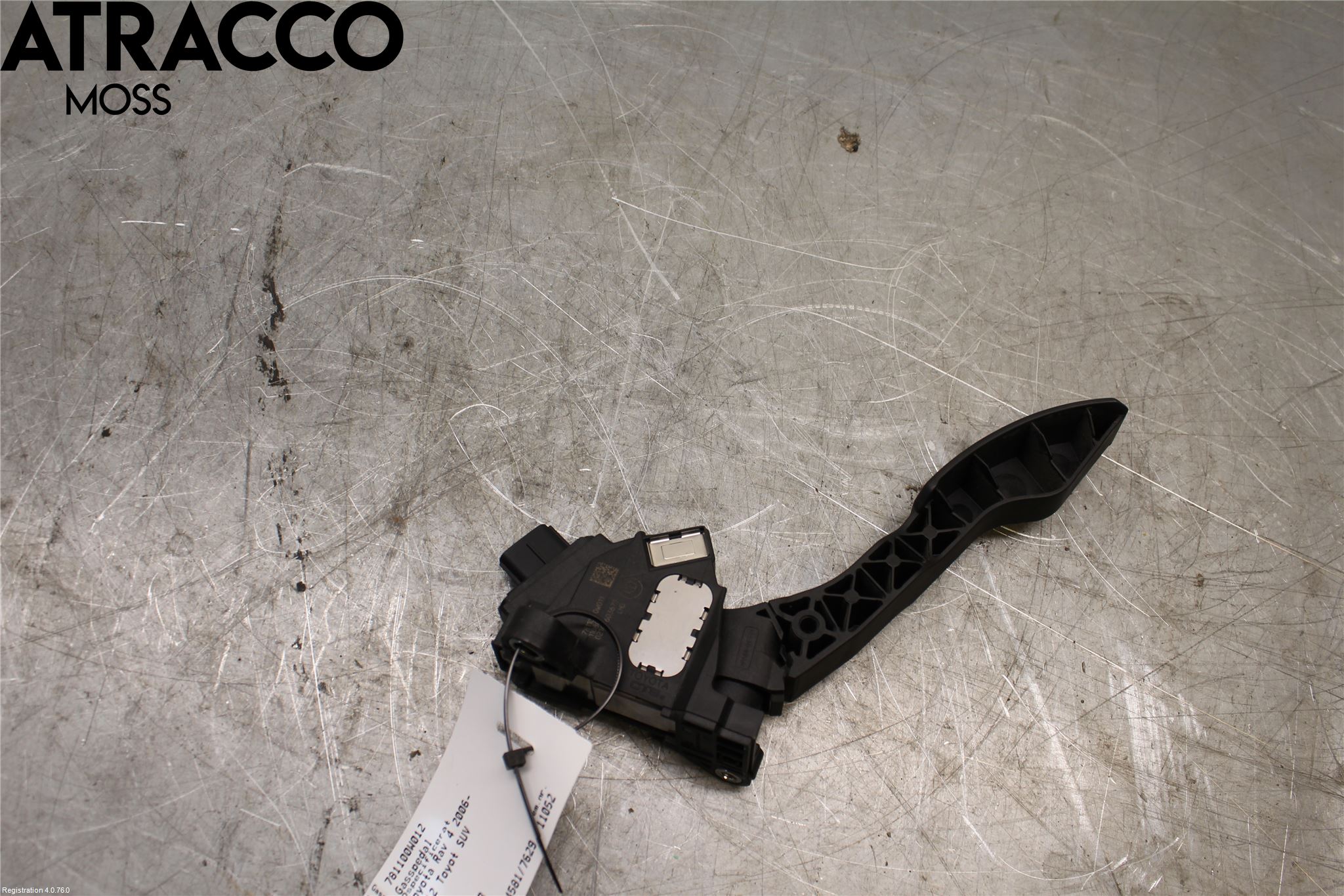 Toyota RAV 4 06-12 Gasspedal