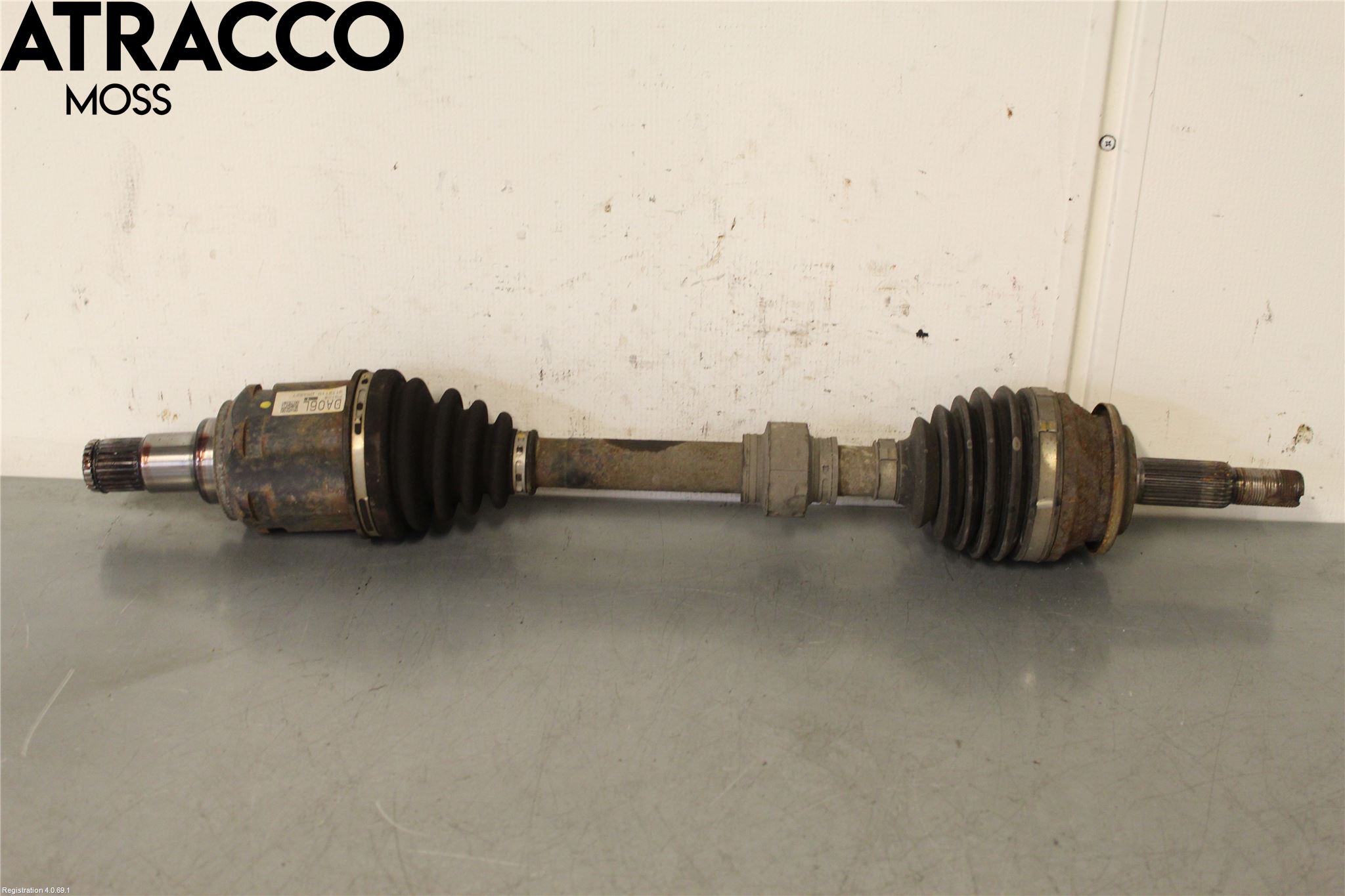 Toyota RAV 4 06-12 Drivaksel Foran Kompl Venstre