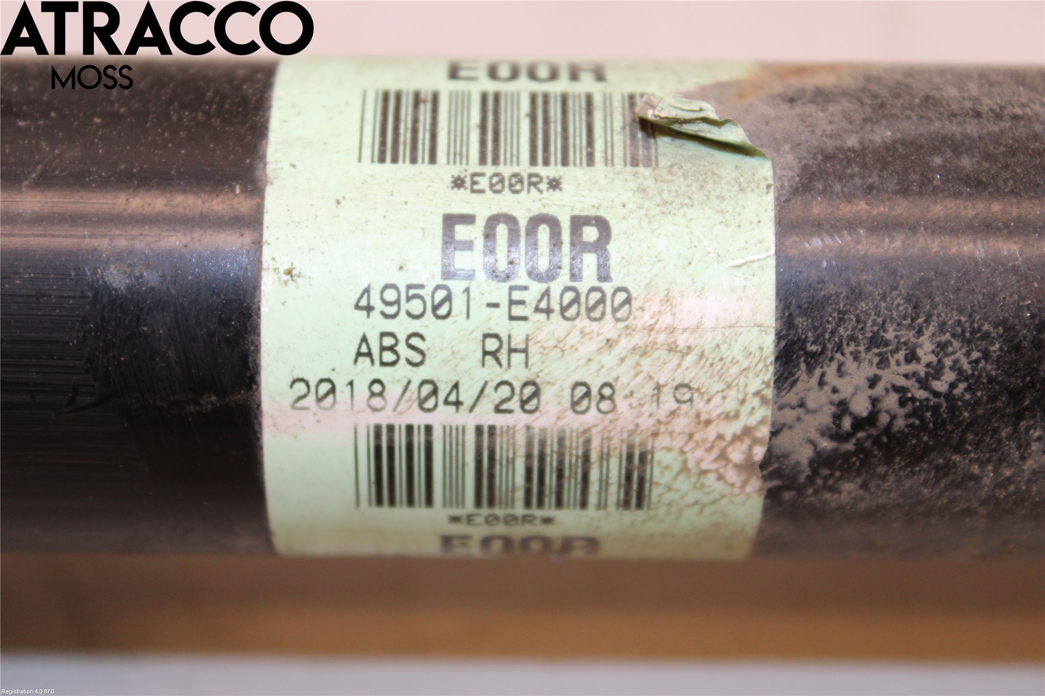 Kia SOUL 09- Drivaksel Foran Kompl Høyre