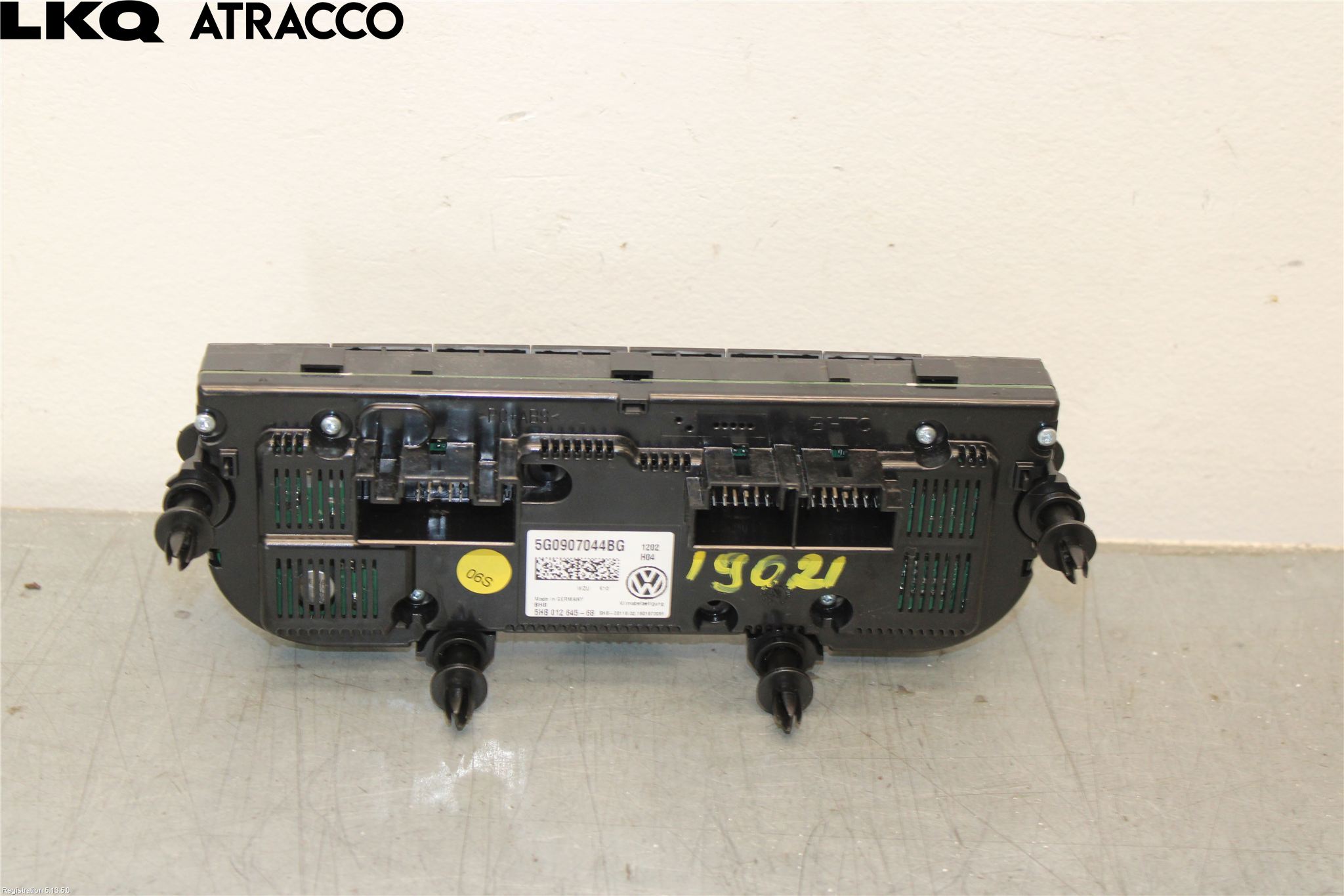 Volkswagen VW PASSAT 15-19 Varme Ac Betjening-Display