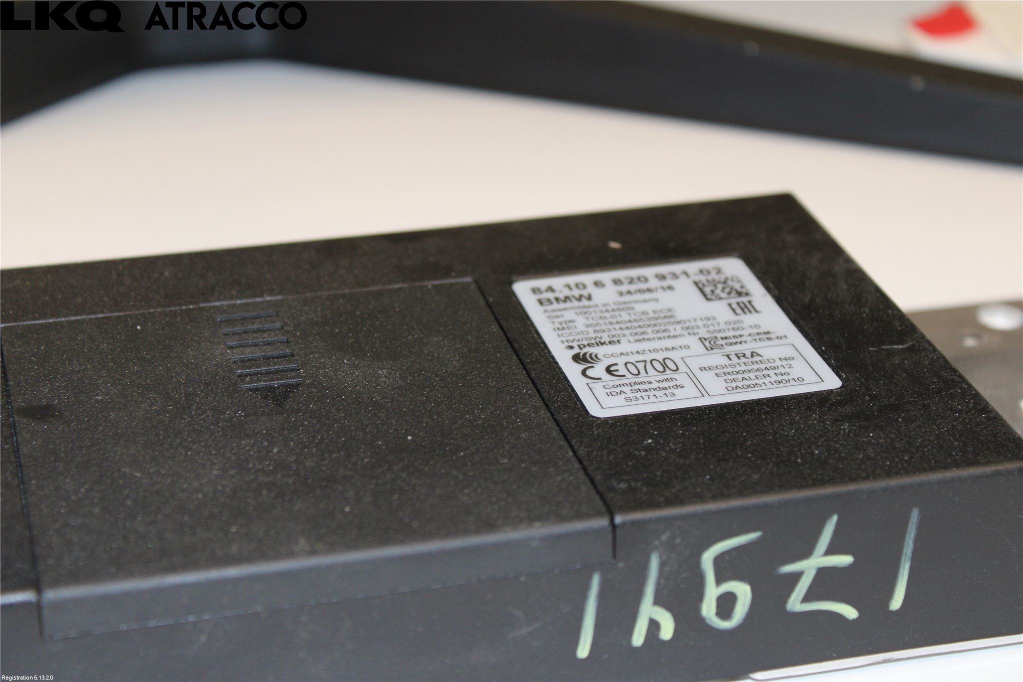 BMW i3 I01 13-22 Stereo Forsterker
