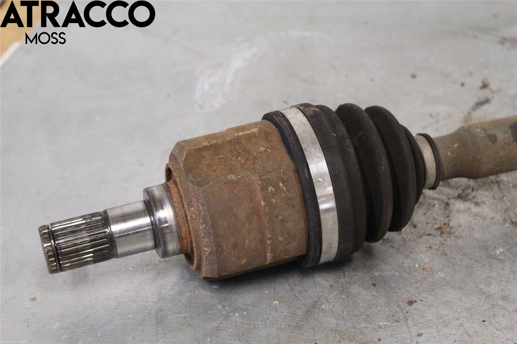 Kia SPORTAGE (SL) 11-15 Drivaksel Foran Kompl Høyre