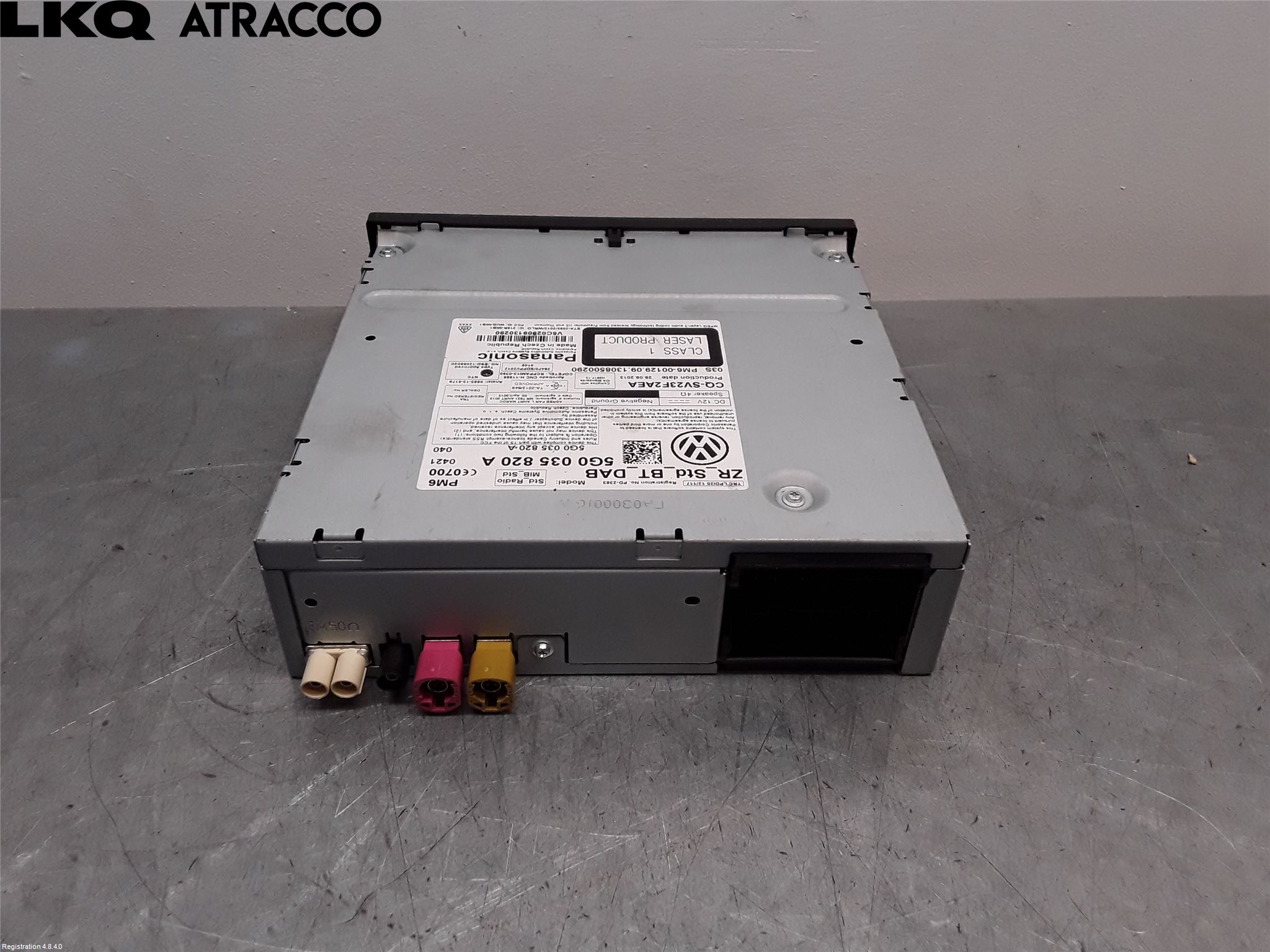 Volkswagen VW GOLF / E-GOLF VII 13-20 Stereo Radio