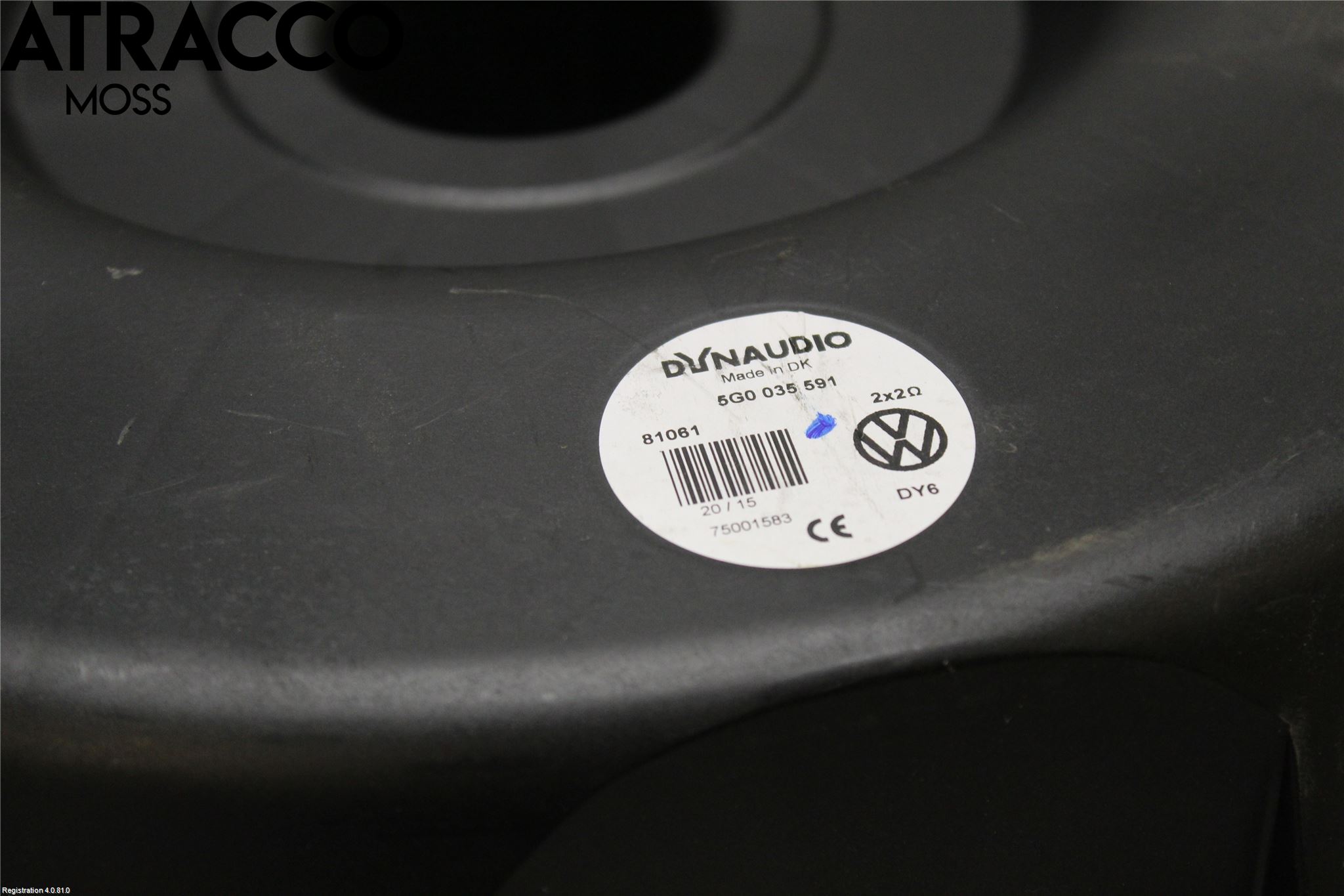 Volkswagen VW GOLF / E-GOLF VII 13-20 Innr Høyttaler