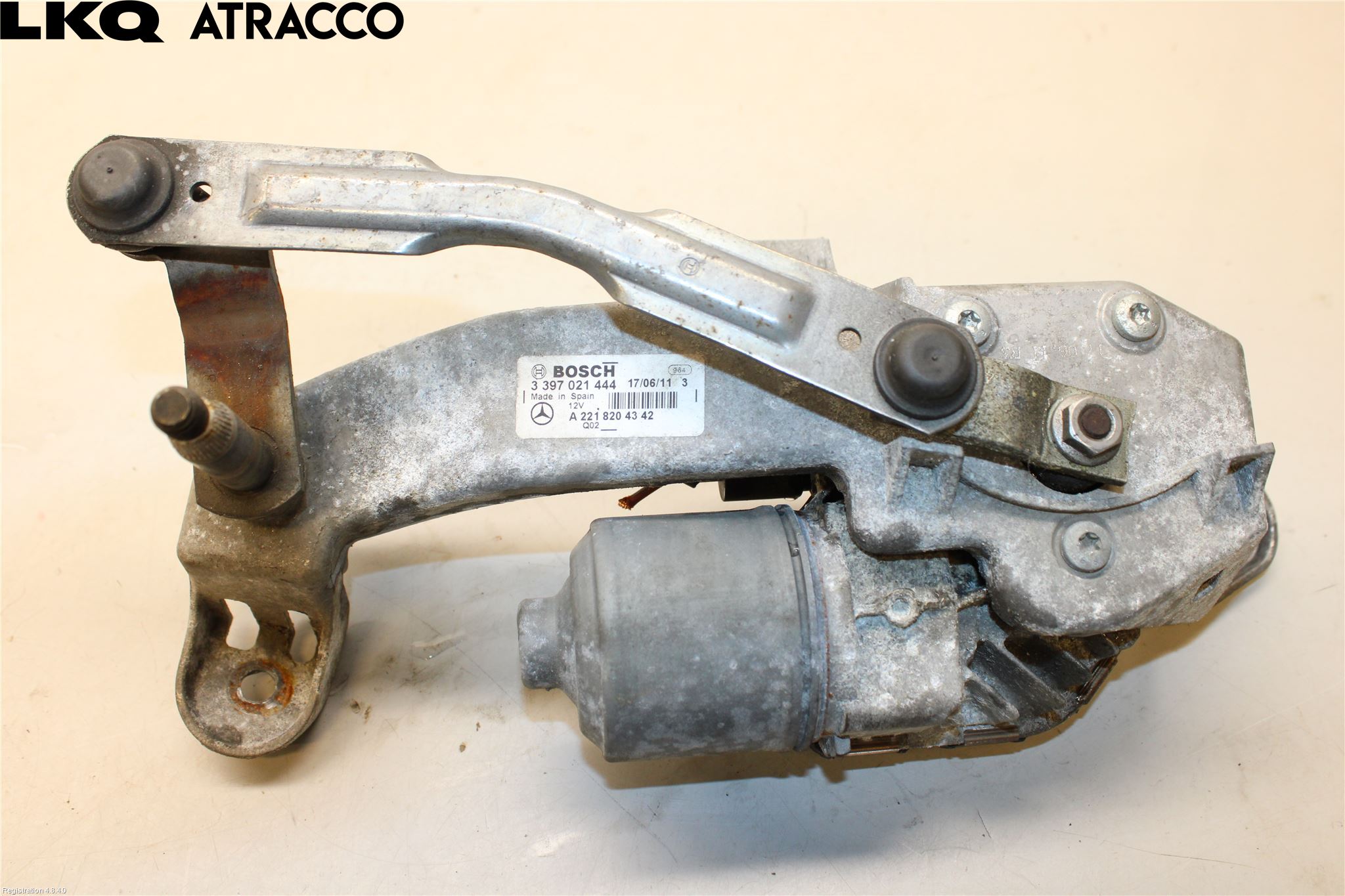 Mercedes-Benz MB S-KLASS (W221) 05-13 Frontlykt Viskermotor V