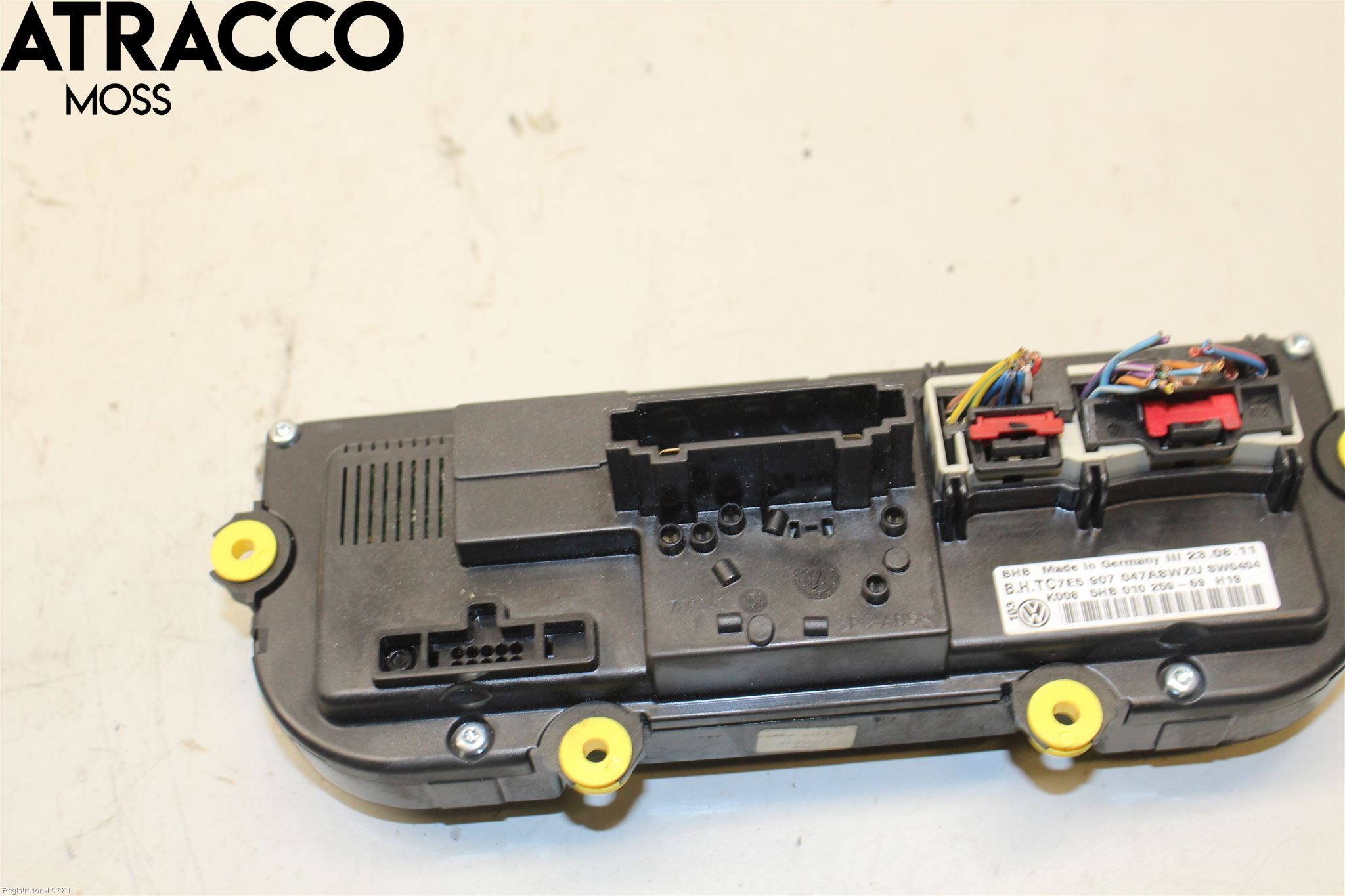 Volkswagen VW TRANSP/CARAVELLE (T5) 04-15 Varme Ac Betjening-Display