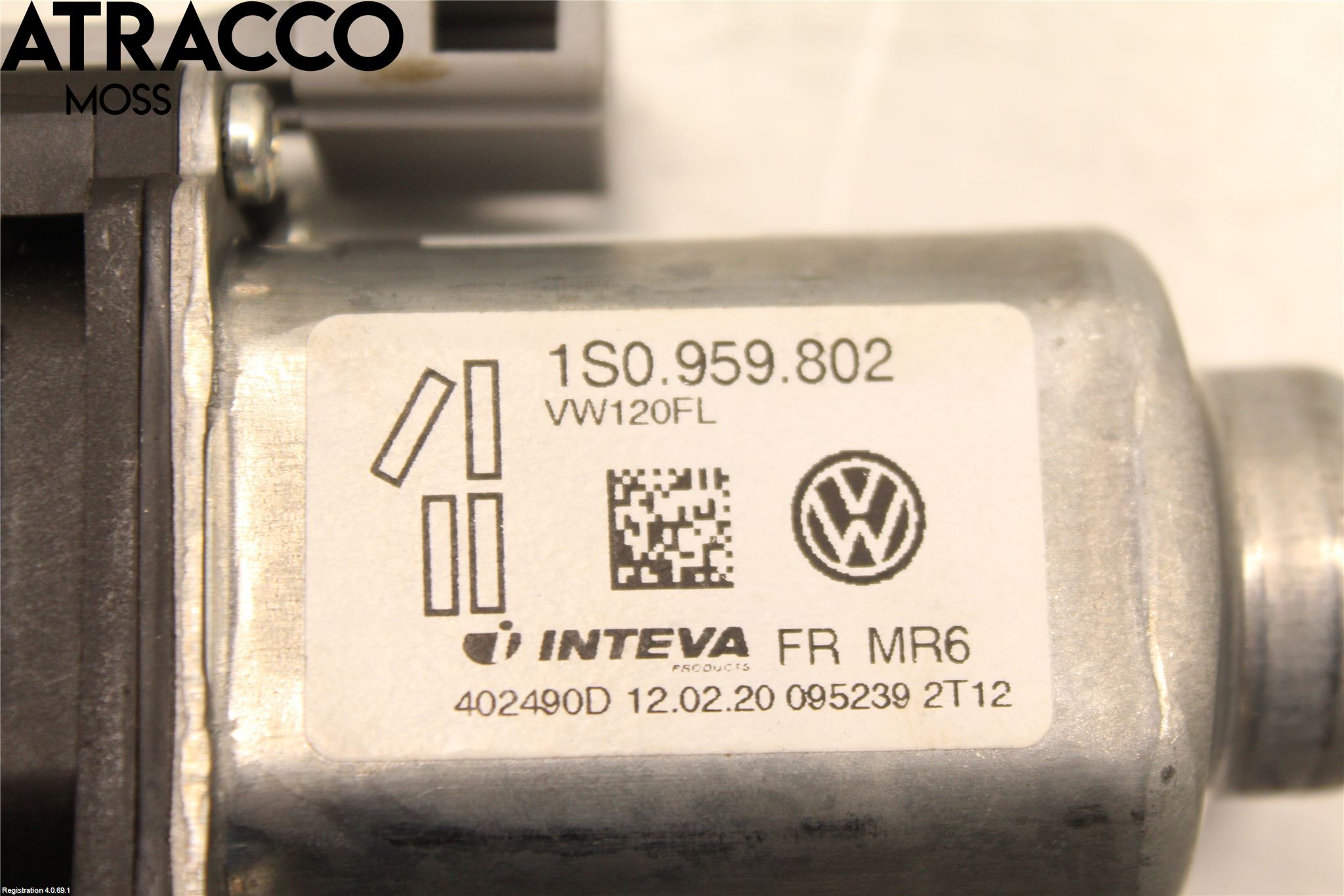 Seat Mii / Mii electric Vindusheismotor