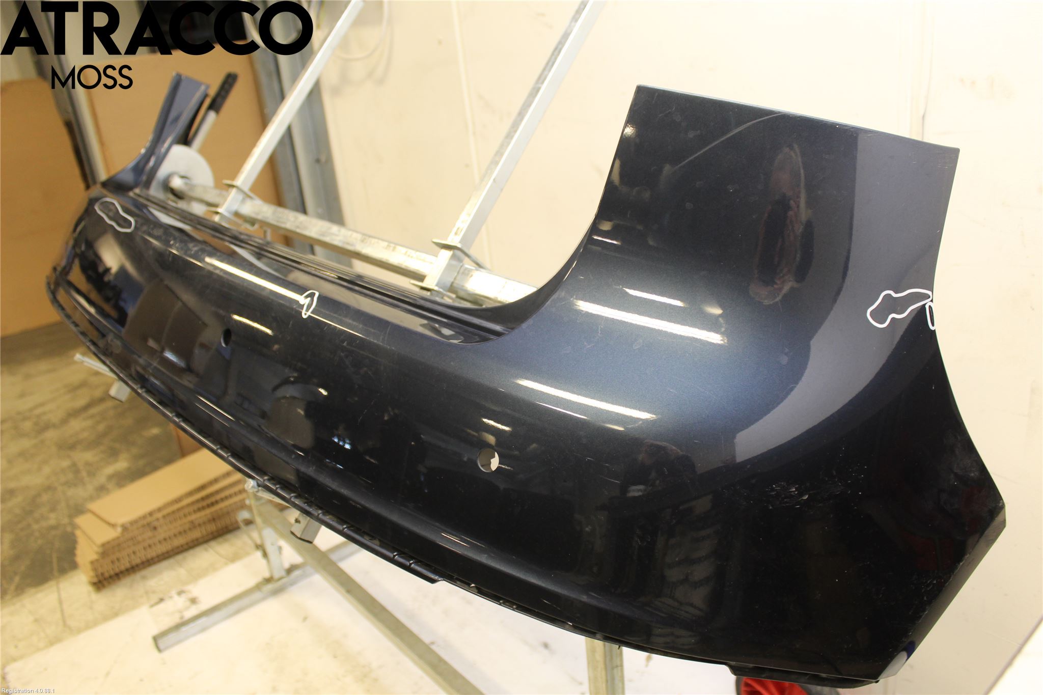 Volkswagen VW GOLF PLUS/CROSS GOLF 04-14 Støtfanger Bak