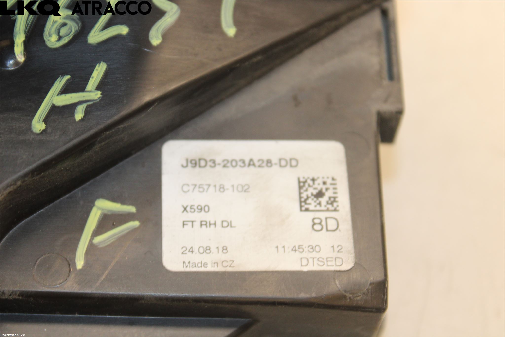 Jaguar I-PACE 18- Dørlås - Låsekasse