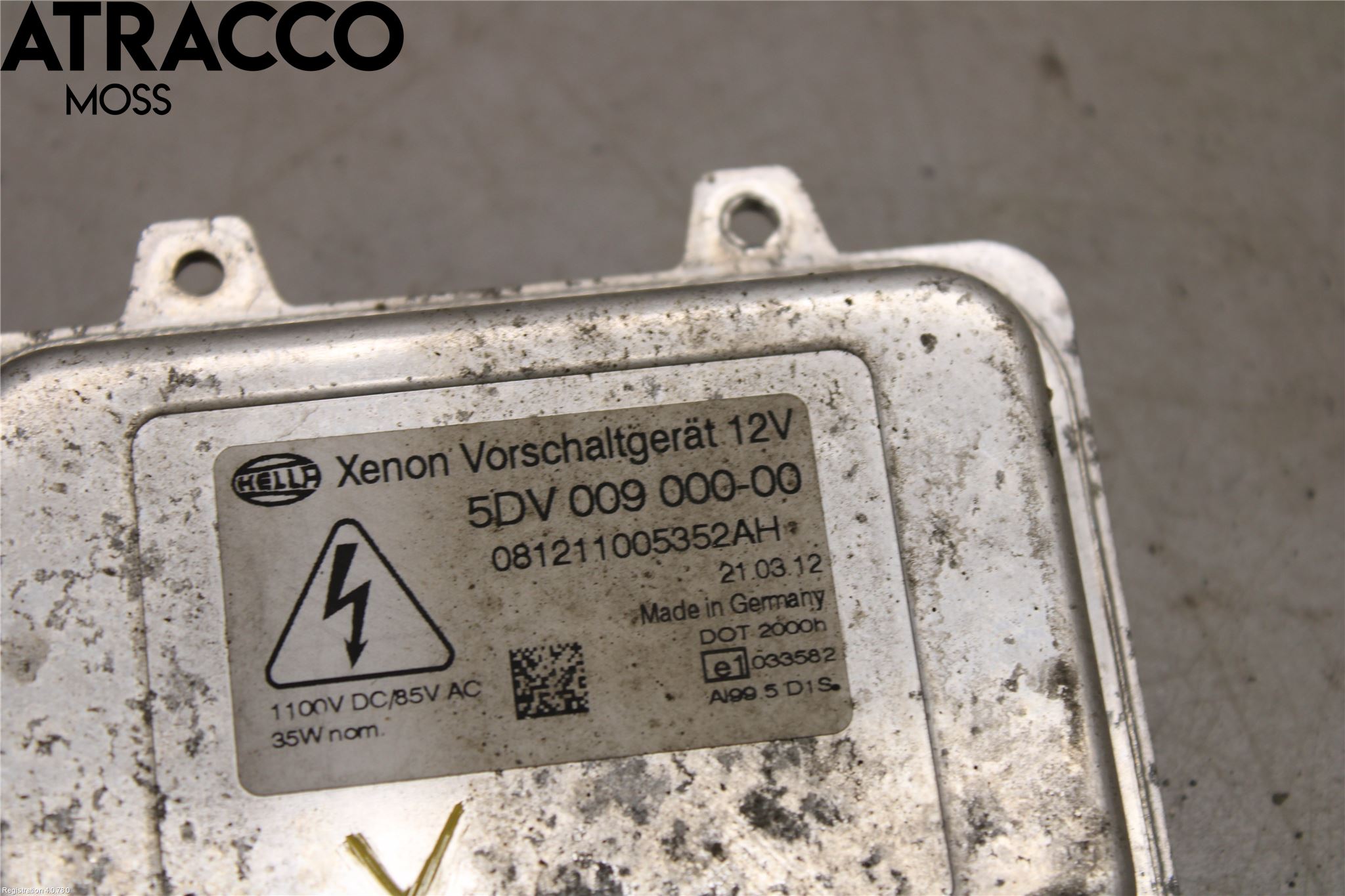 Volkswagen VW GOLF VI 09-13 Styreenhet Xenon