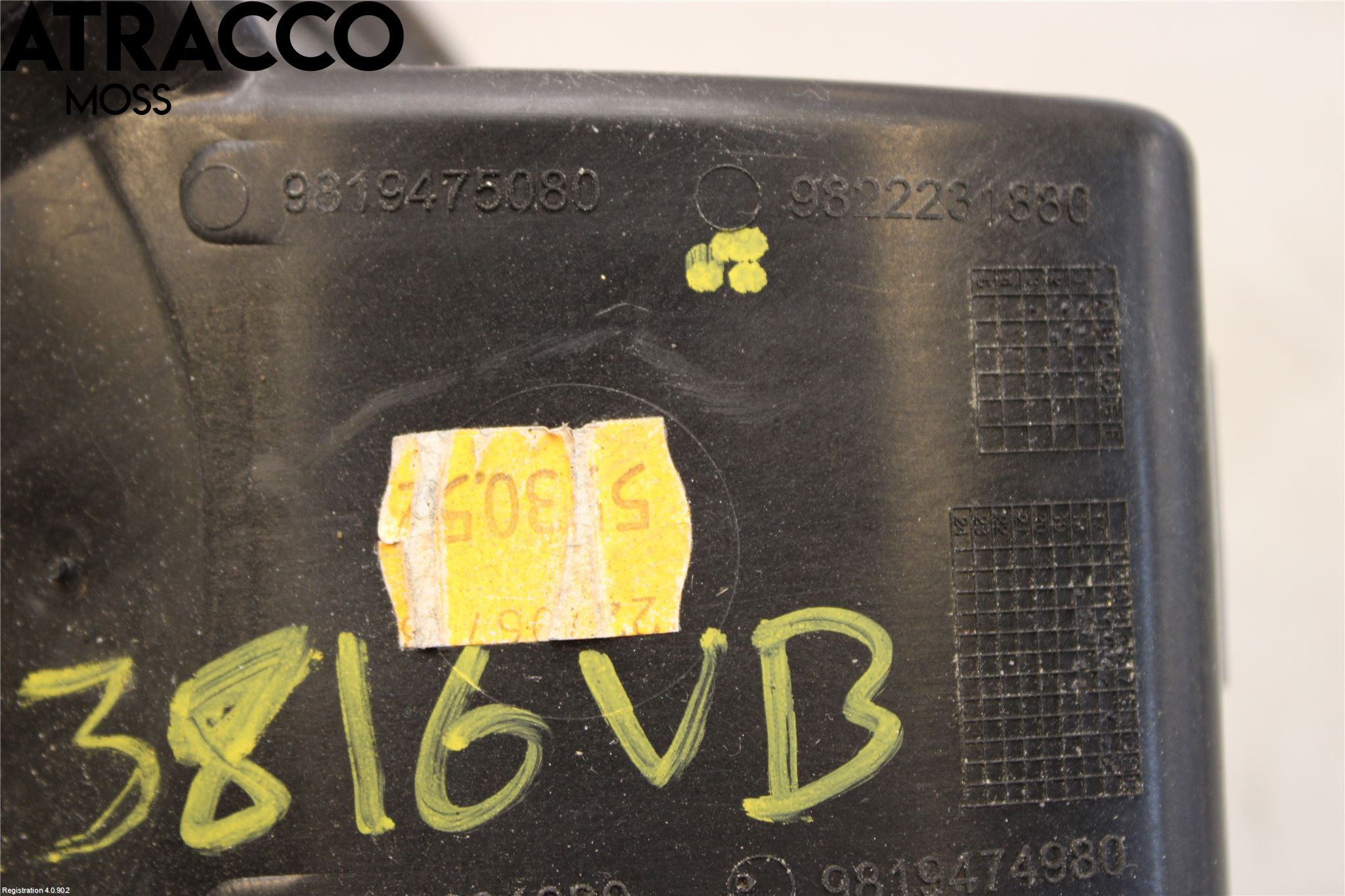 Citroen C4 CACTUS 14-20 Drivstoff Tankluke