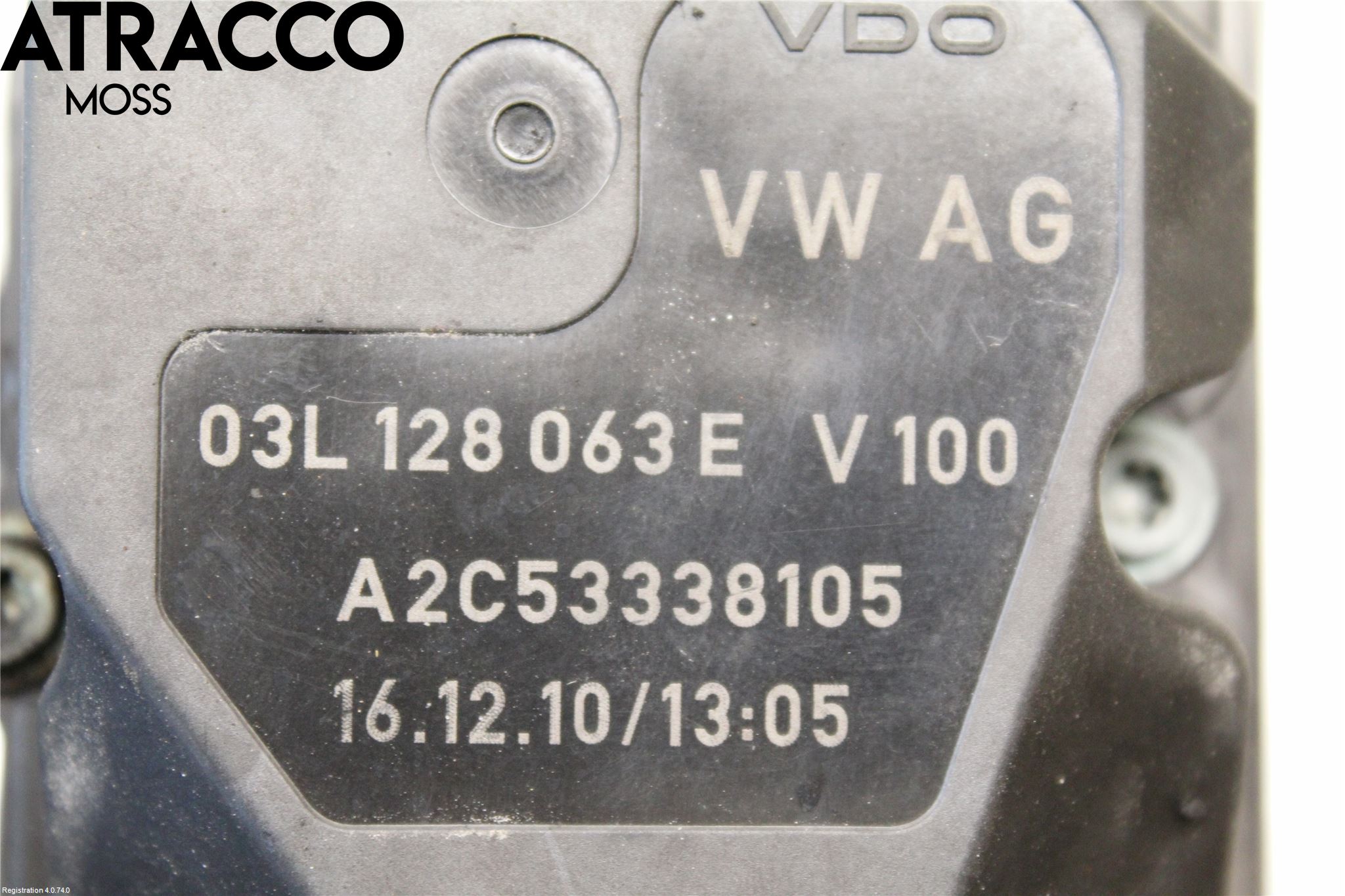 Audi A3/S3 05-13 Inns Spjeldhus