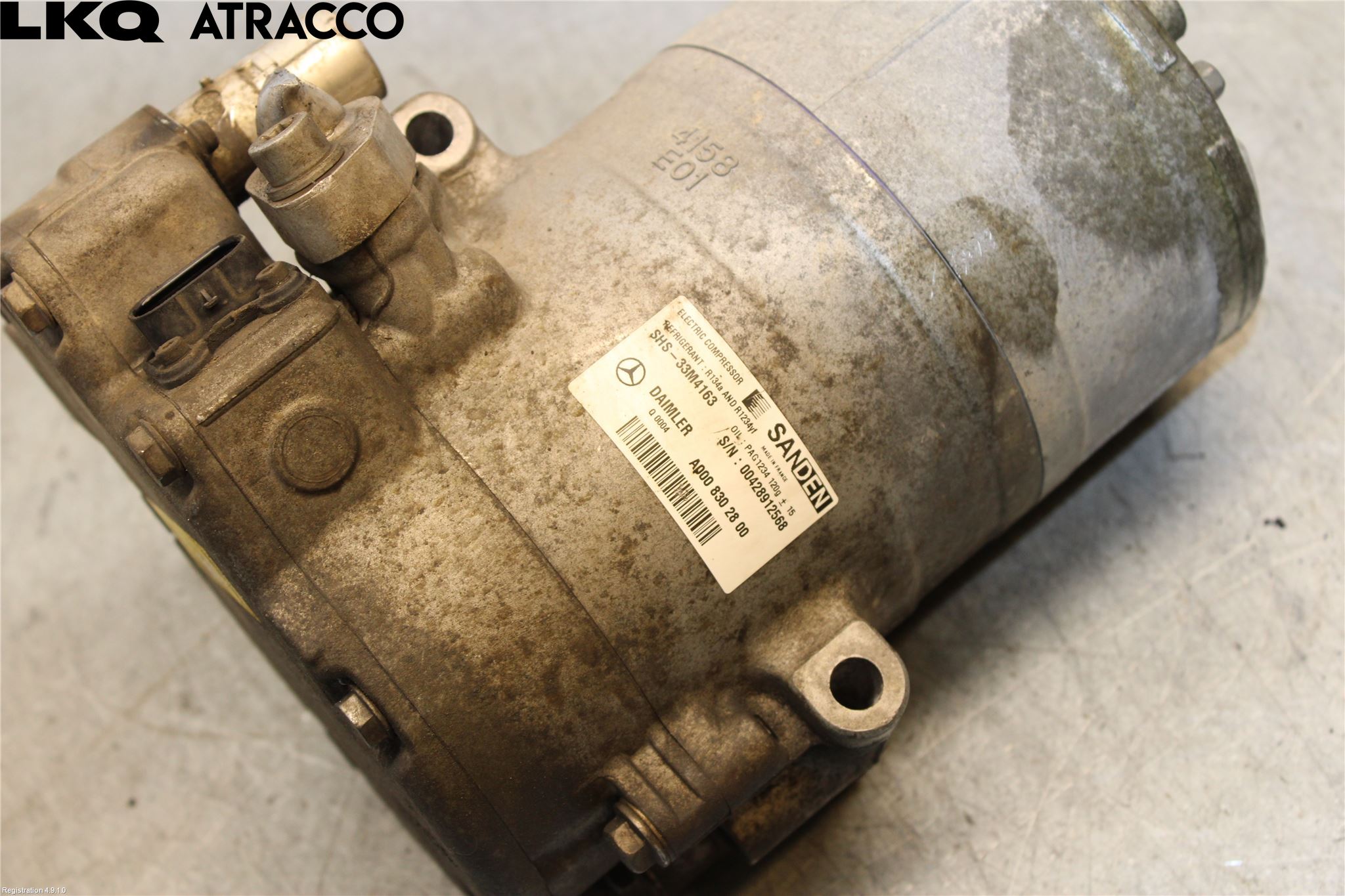 Mercedes-Benz MB C-KLASS (W205) 14-21 Varme Ac Kompressor