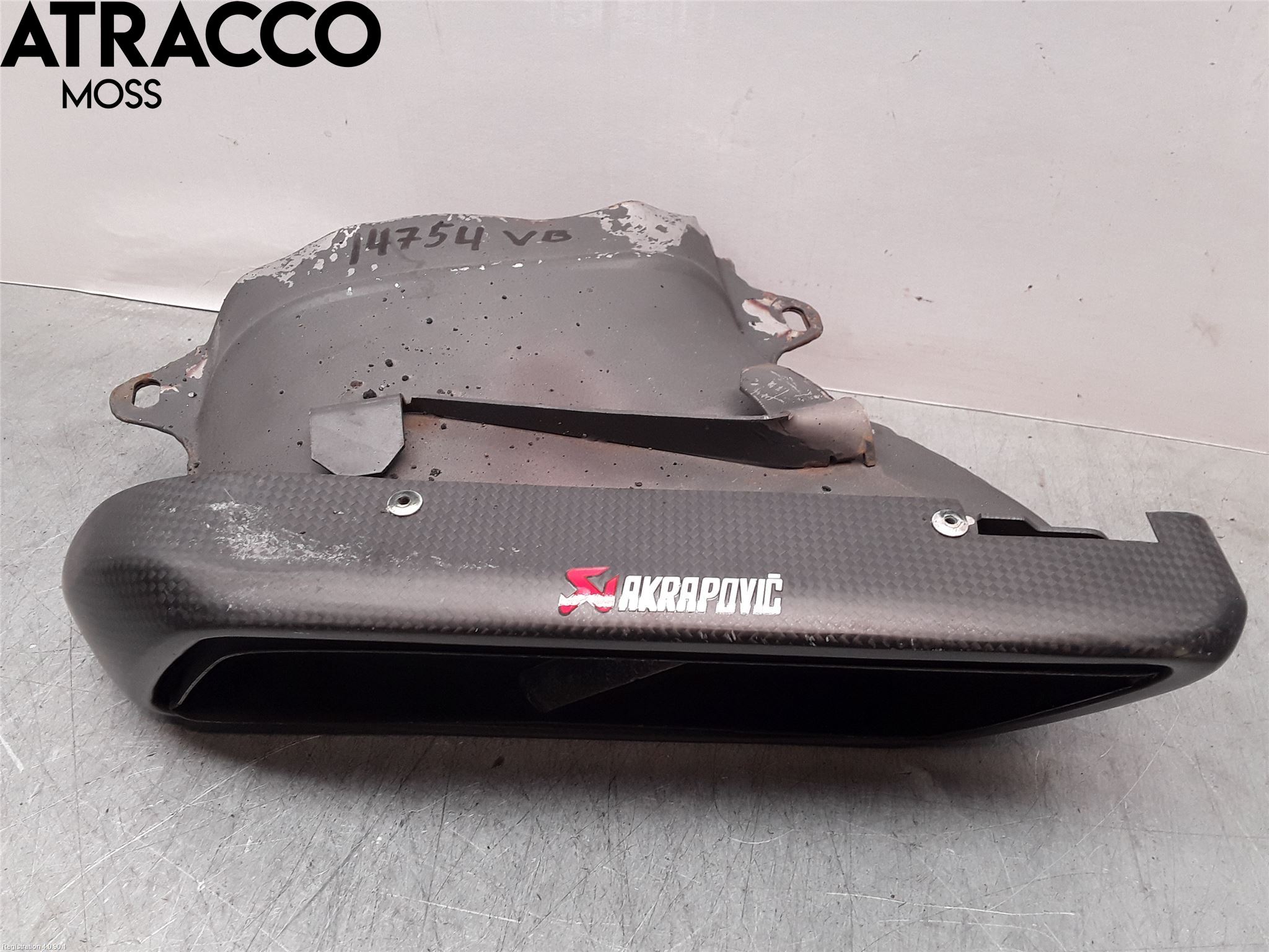 Mercedes-Benz MB C-KLASS (W205) 14-21 Eksos Bakre Potte