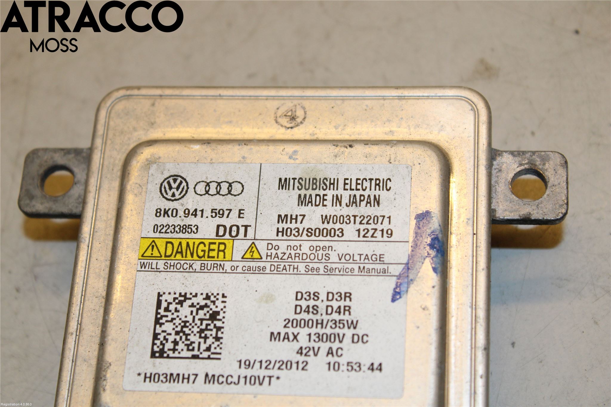 Audi A4 ALLROAD 09-16 Styreenhet Xenon