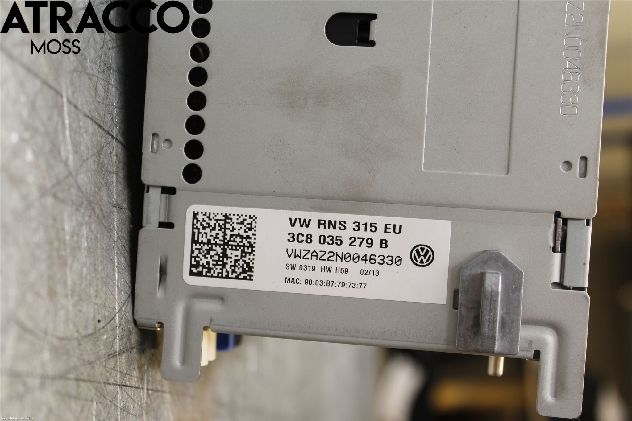 Volkswagen VW TOURAN 10-15 Stereo Radio Med Cd