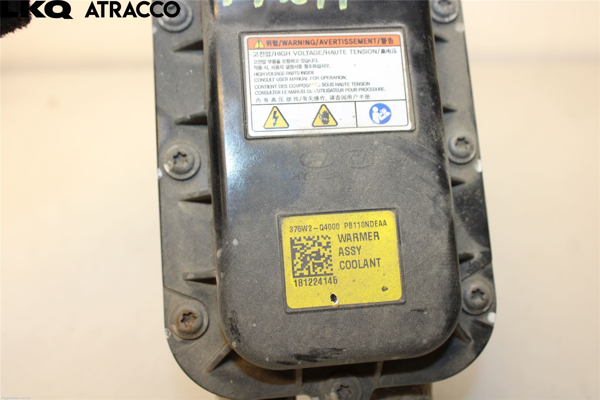 Kia NIRO (DE) 17-22 Motorvarmer Elektrisk