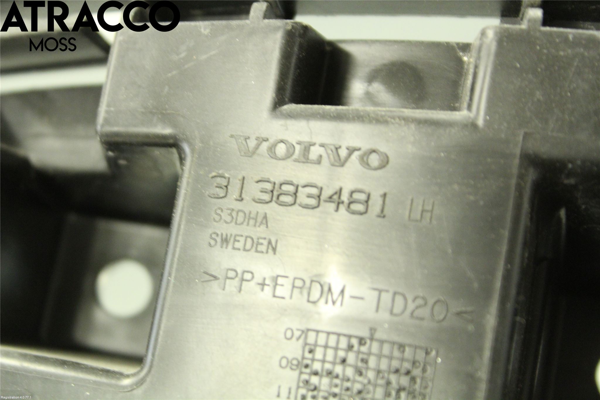 Volvo XC60 14-17 Støtfanger Bak Feste