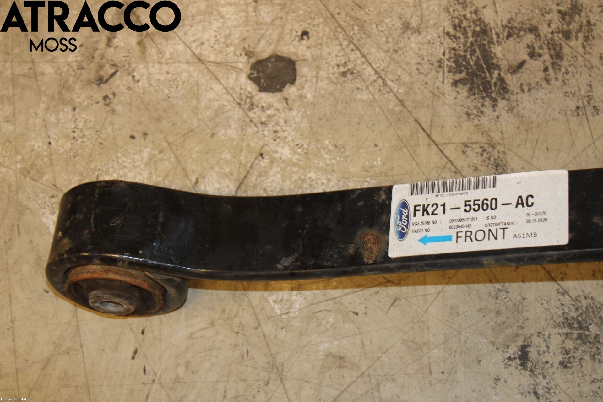 Ford TRANSIT SKÅP/BUSS 14-22 Fjær Bak Blad