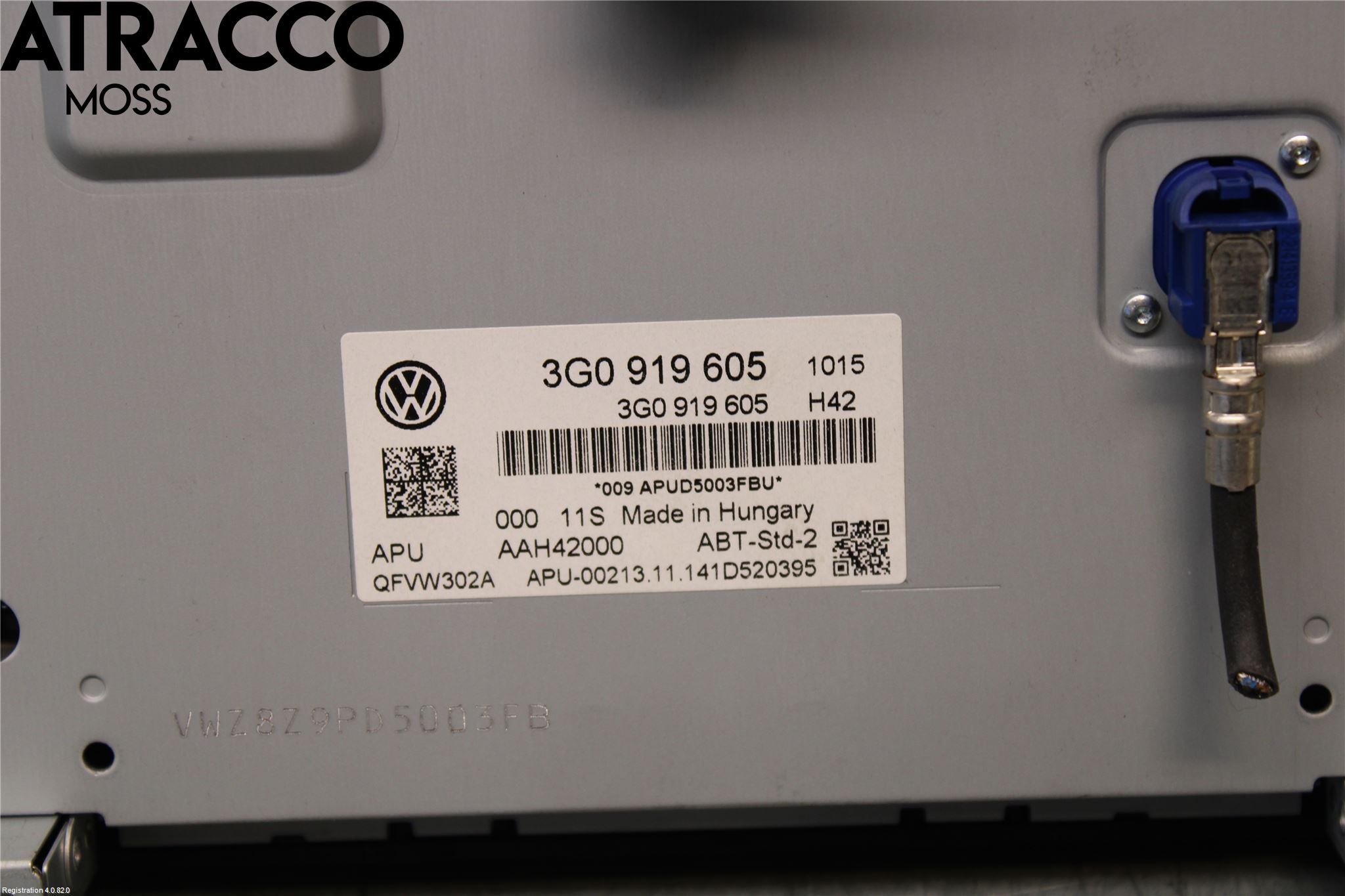 Volkswagen VW PASSAT 15-19 Multifunktionsdisplay