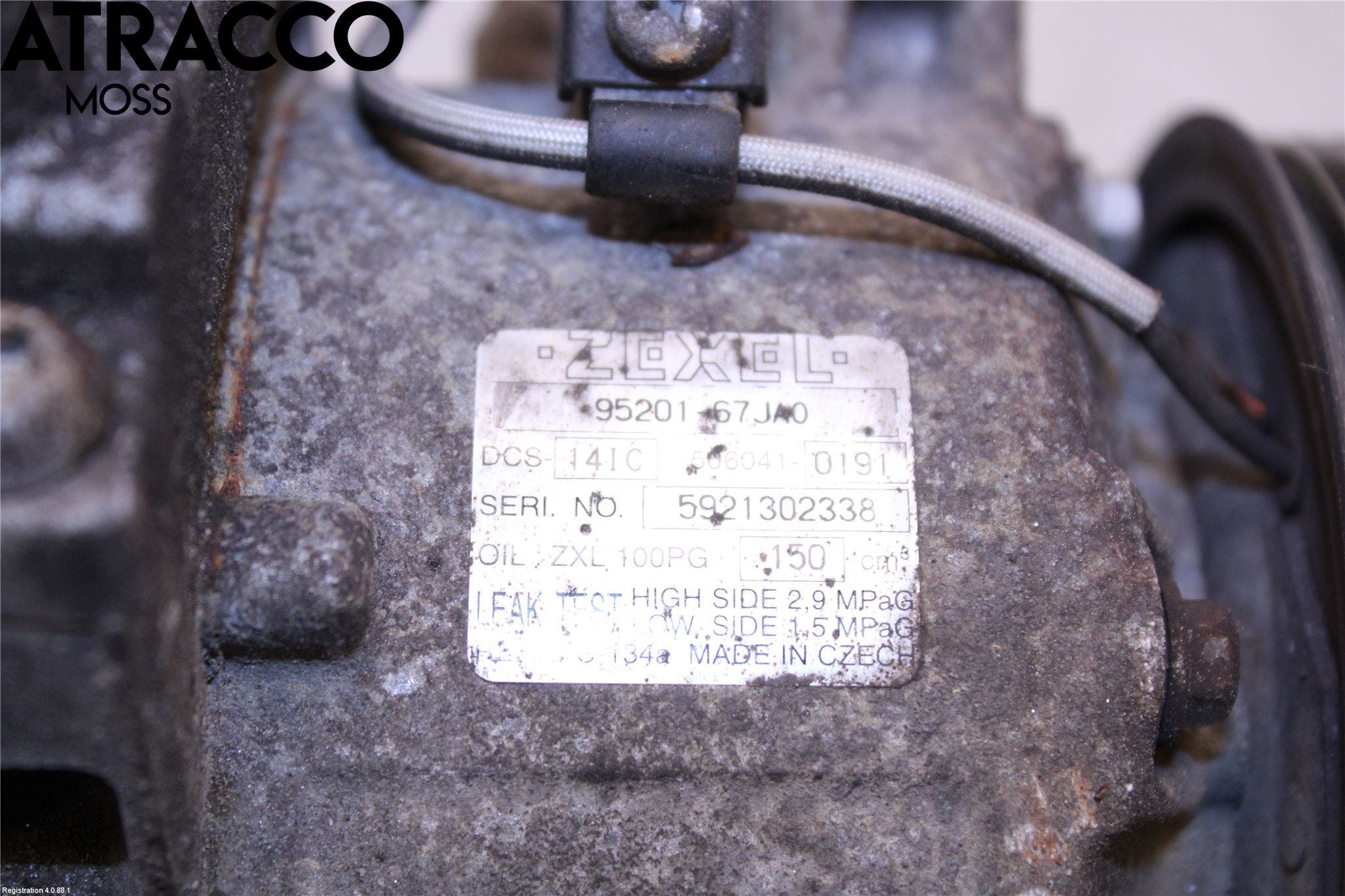 Suzuki GRAND VITARA II 06-14 Varme Ac Kompressor