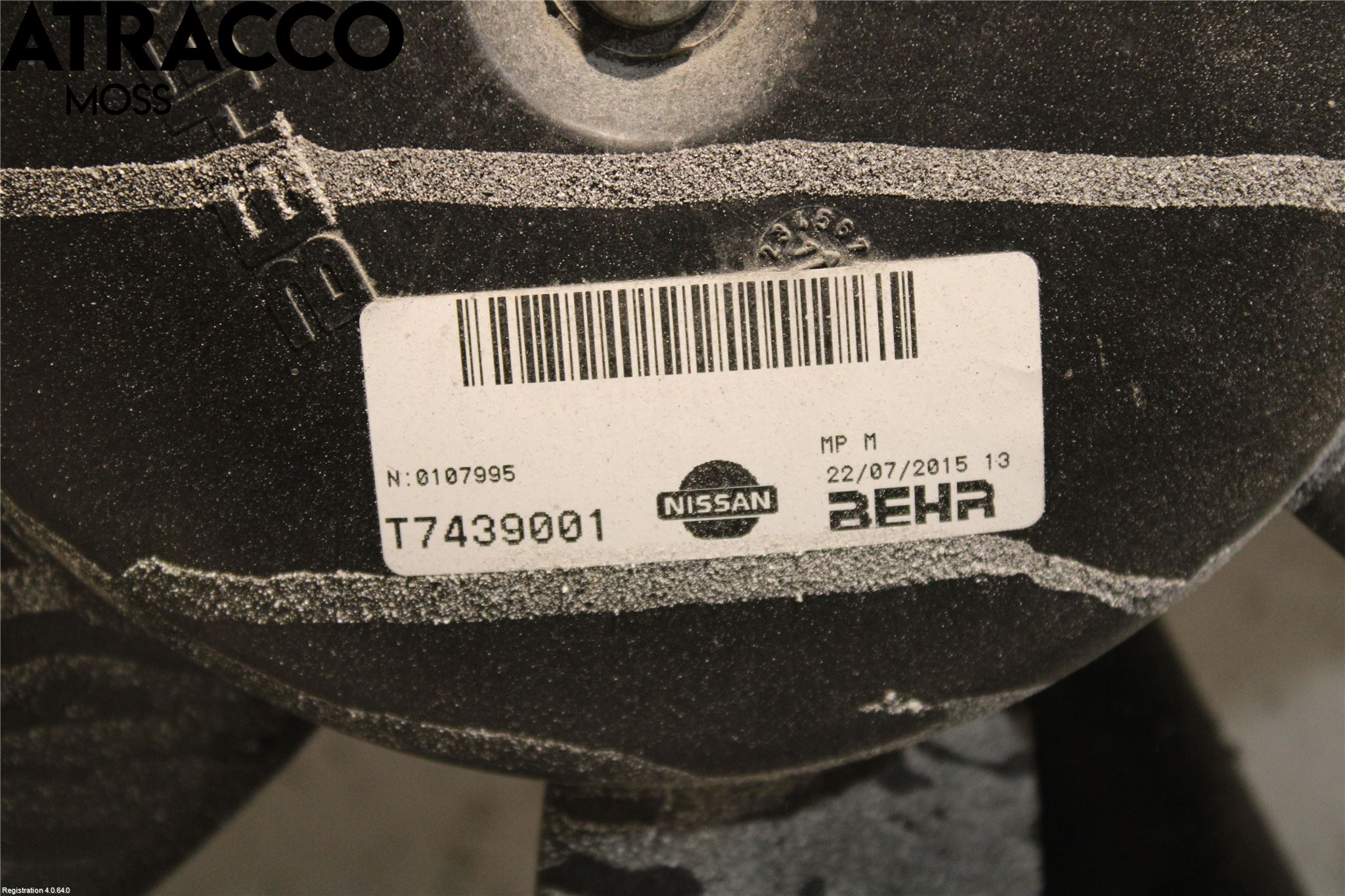 Nissan NV200/NV200 COMBI Kjølevifte Elektrisk