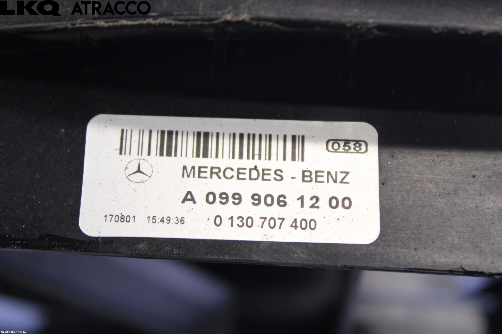 Mercedes-Benz MB C-KLASS (W205) 14-21 Kjølevifte Elektrisk