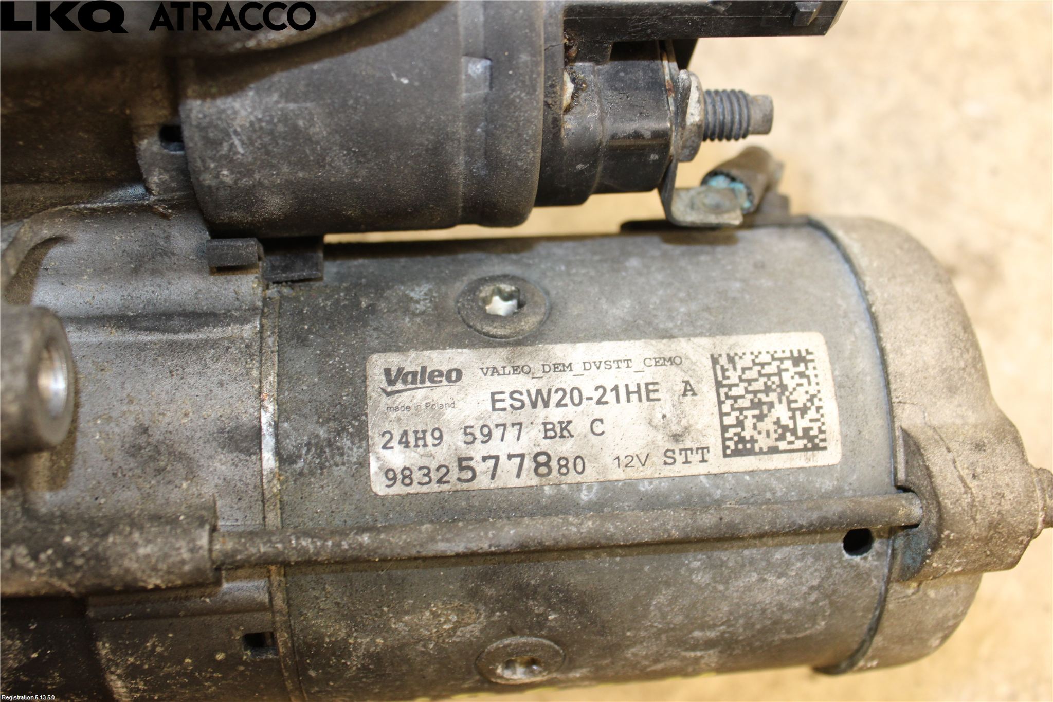 Peugeot PARTNER/E-PARTNER 19- Startmotor