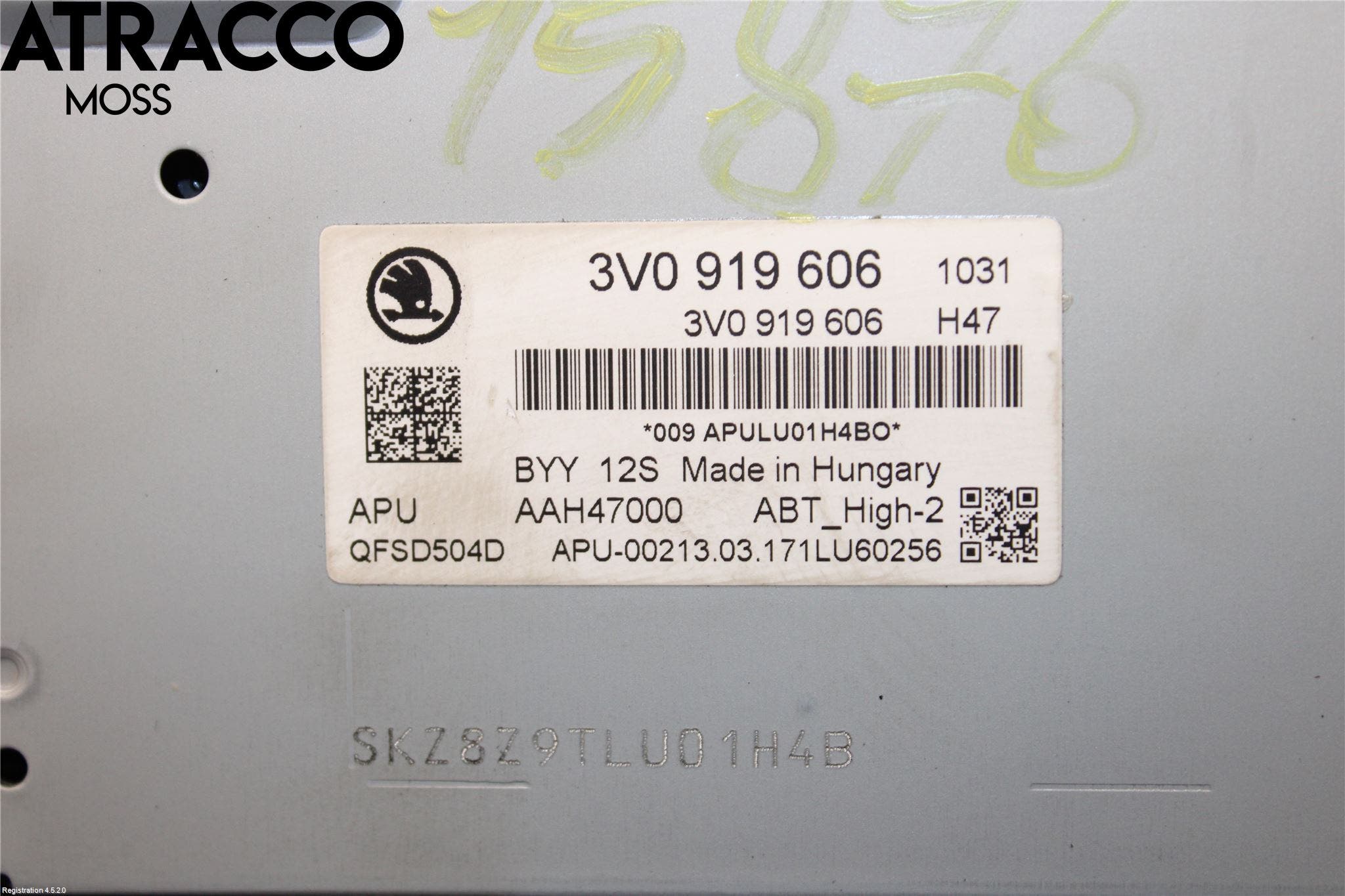 Skoda SUPERB 09-15 Multifunktionsdisplay