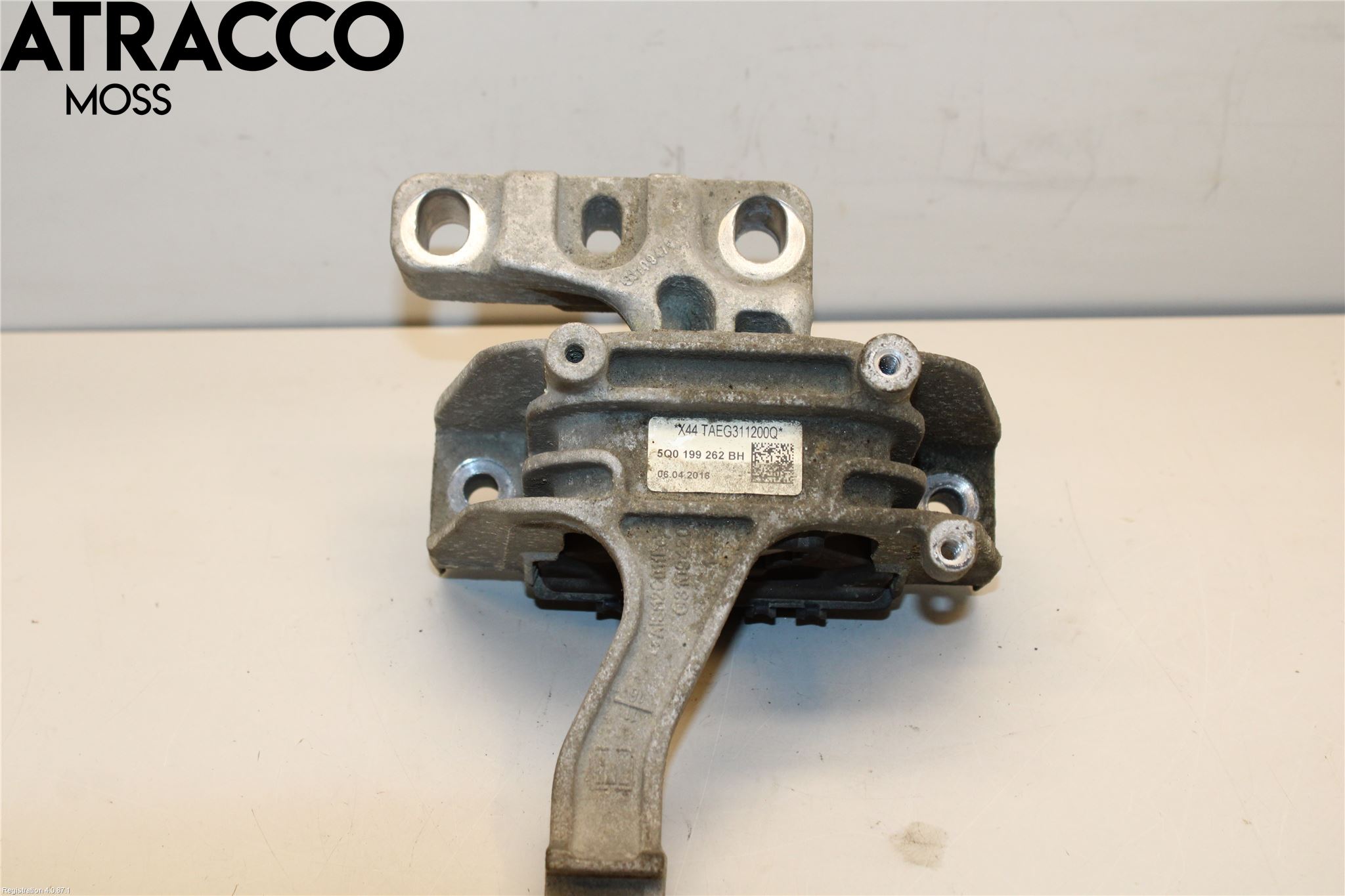 Volkswagen VW PASSAT 15-19 Motor Feste Stål-Alu