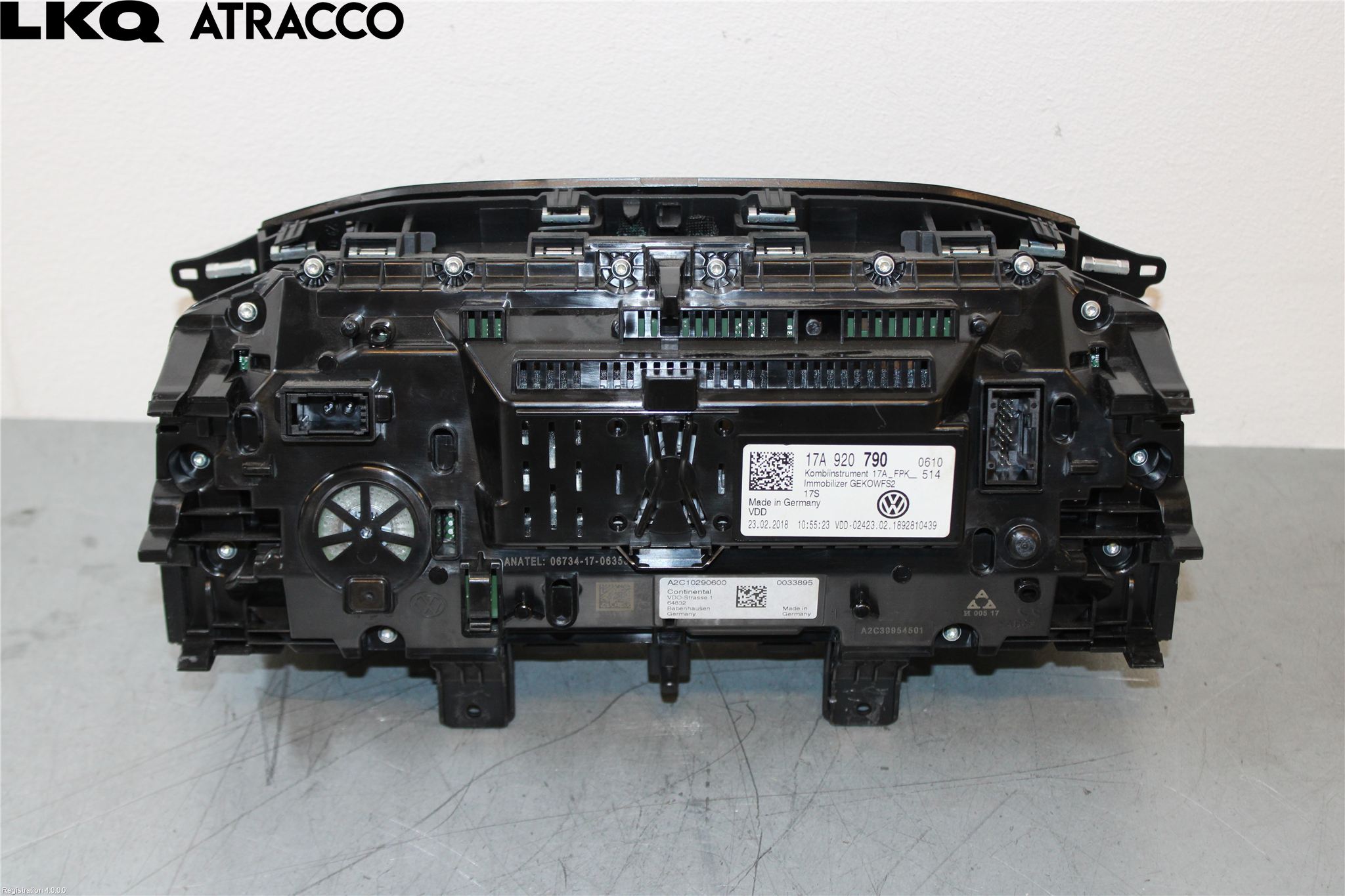 Volkswagen VW T-ROC 18- Instr Speedometer