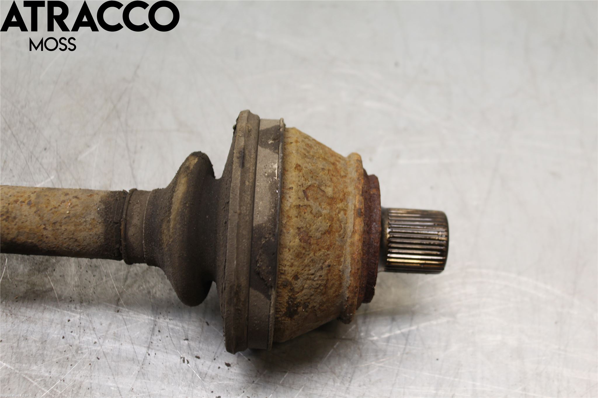 Audi A6/S6     05-11 Drivaksel Bak Kompl Høyre