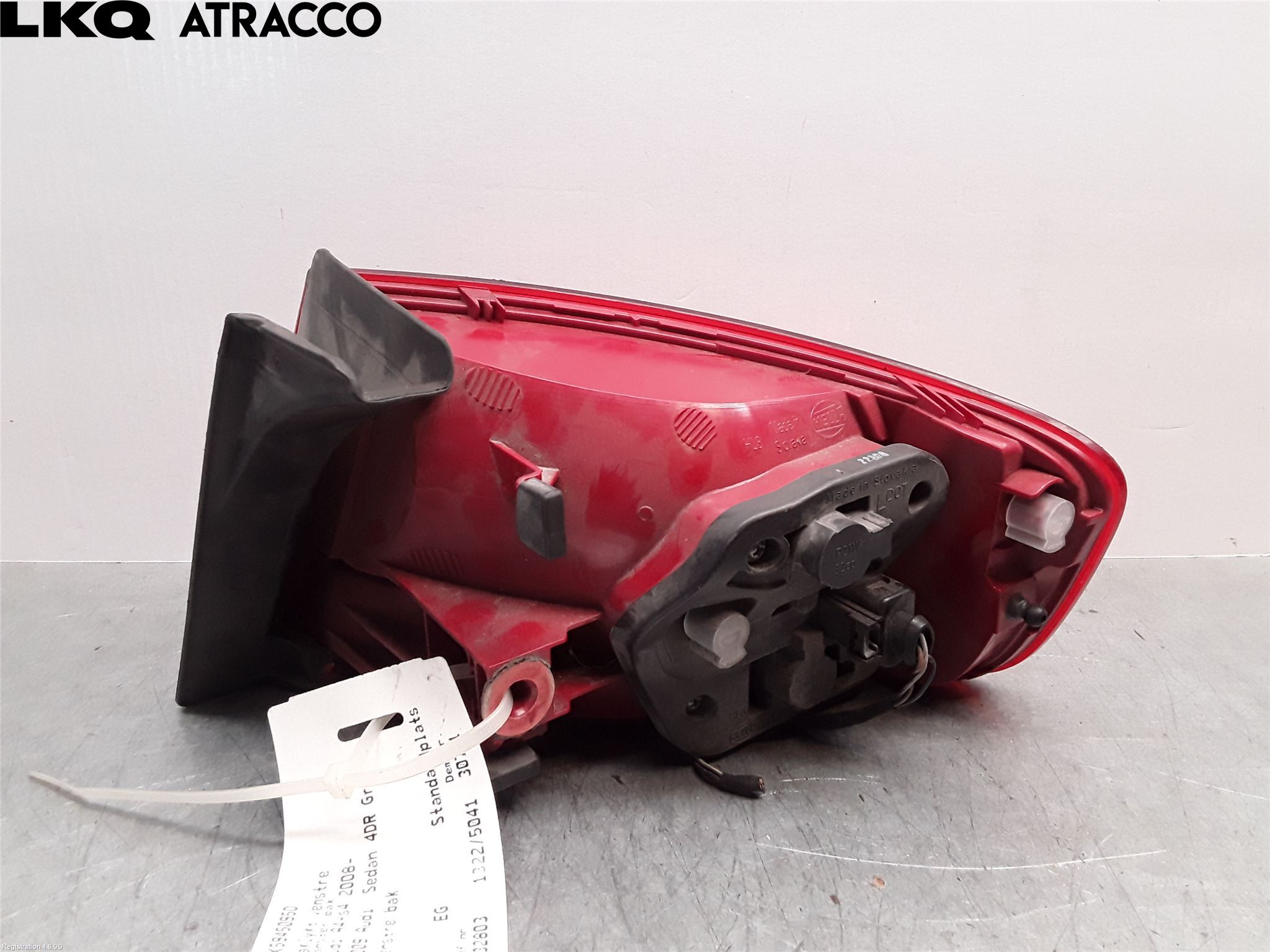 Audi A4/S4 08-11 Baklykt Venstre