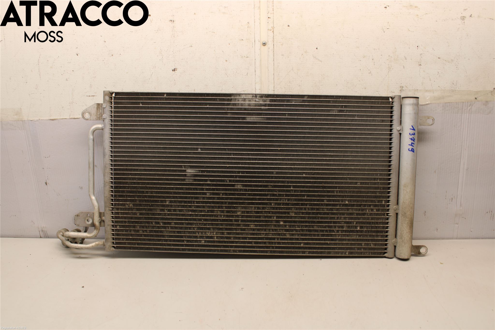 Skoda FABIA 07-14 Varme Ac Kondenser-Kjøler