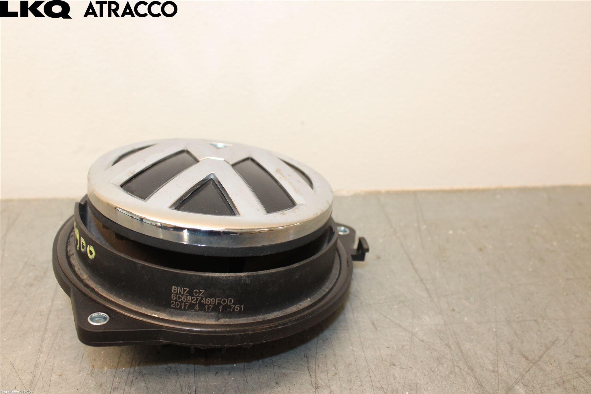 Volkswagen VW POLO 10-17 Bakluke Handtak Ytre
