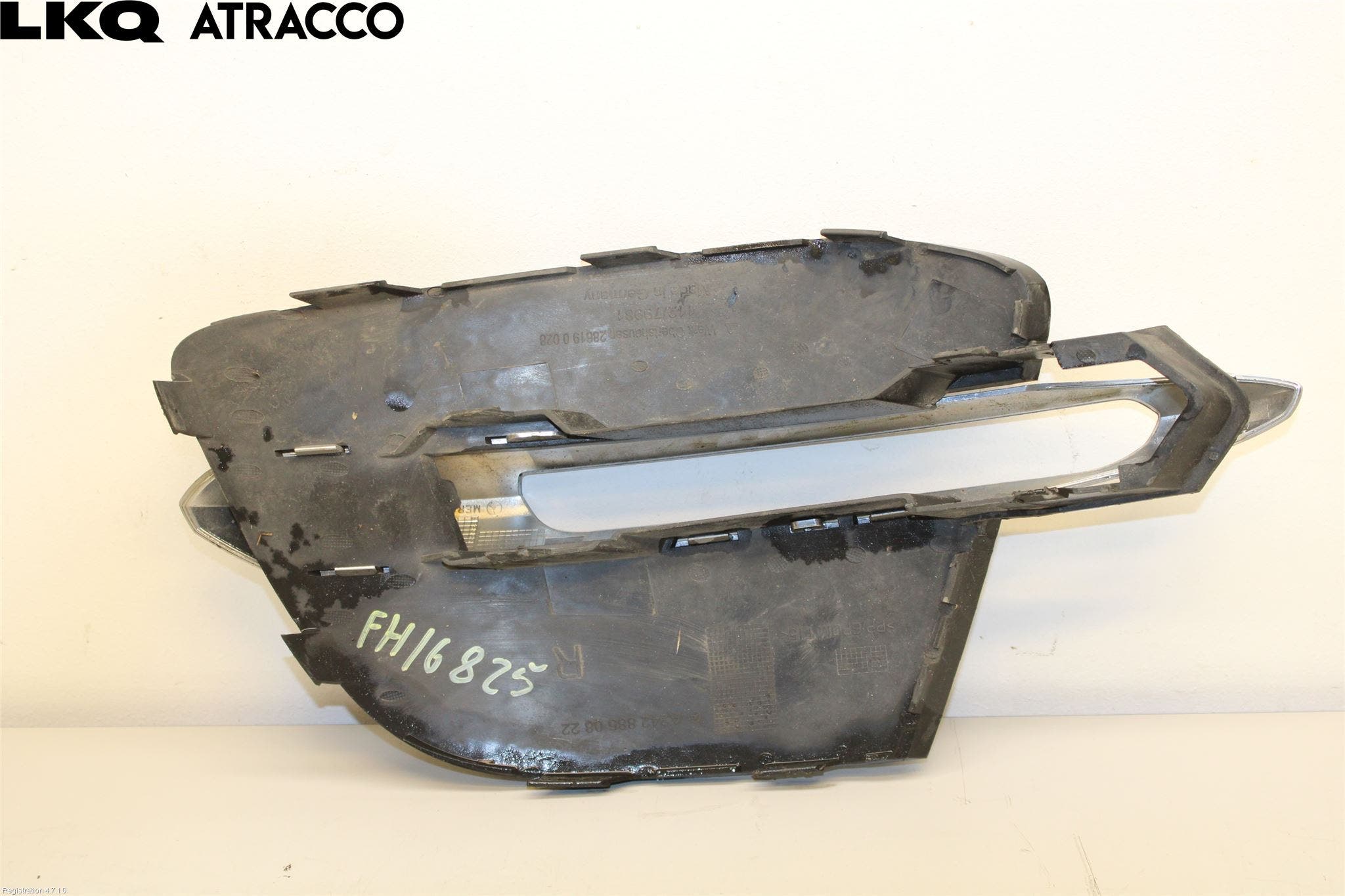 Mercedes-Benz MB B-KLASS (W246/W242) 12-19 Frontlykt Kurve-Tåkelys Ramme