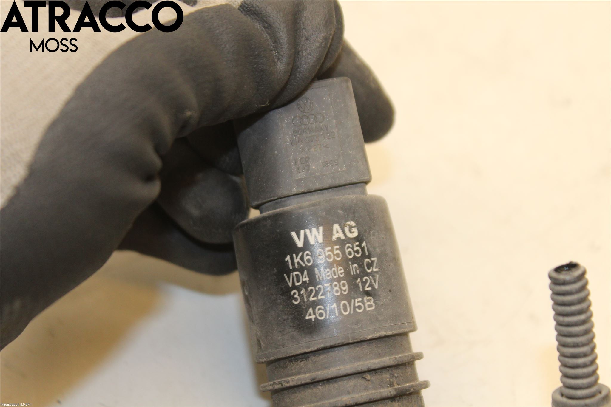 Skoda YETI Spylerpumpe Bakluke