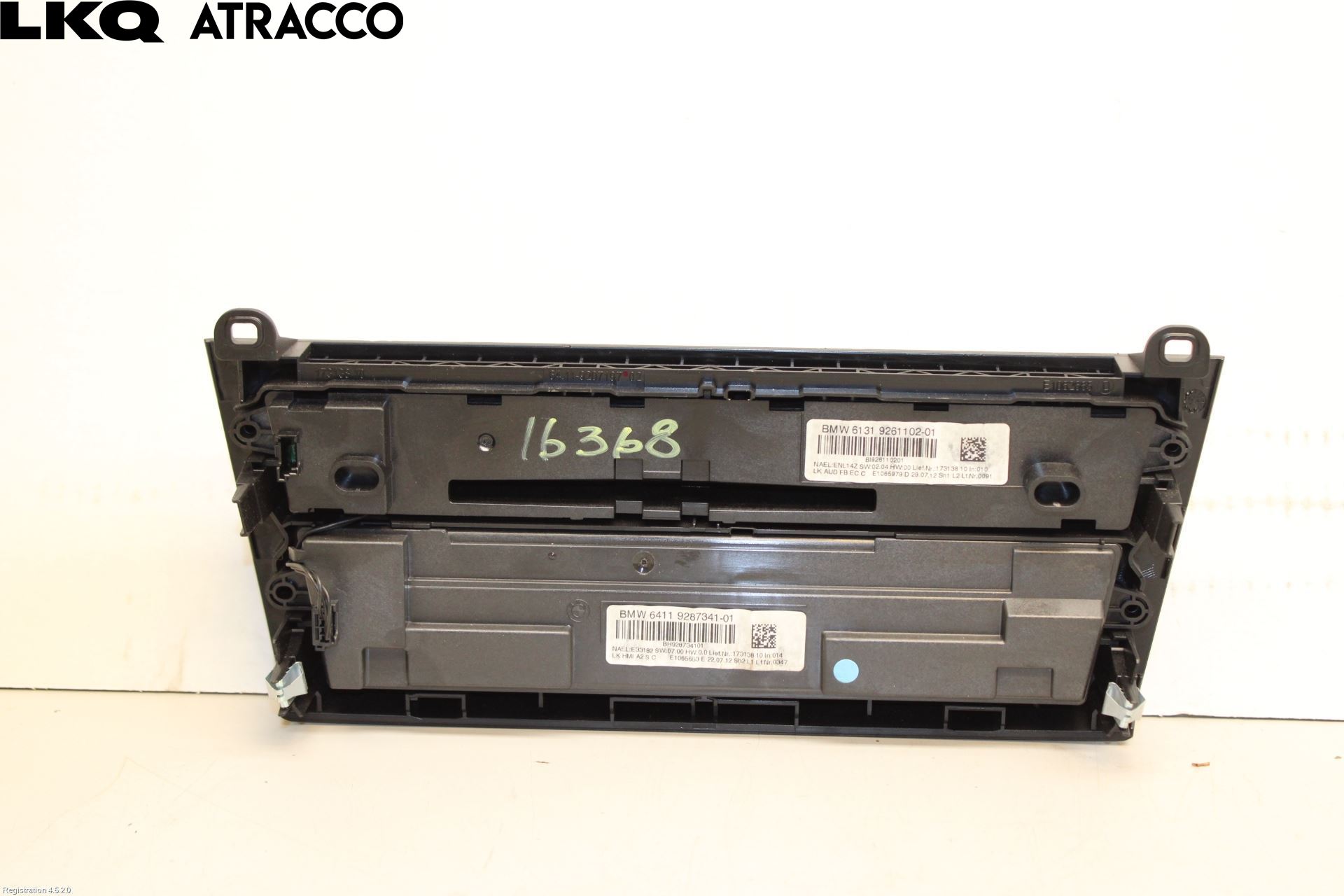 BMW 1 F20/F21 11-19 Varme Ac Betjening-Display